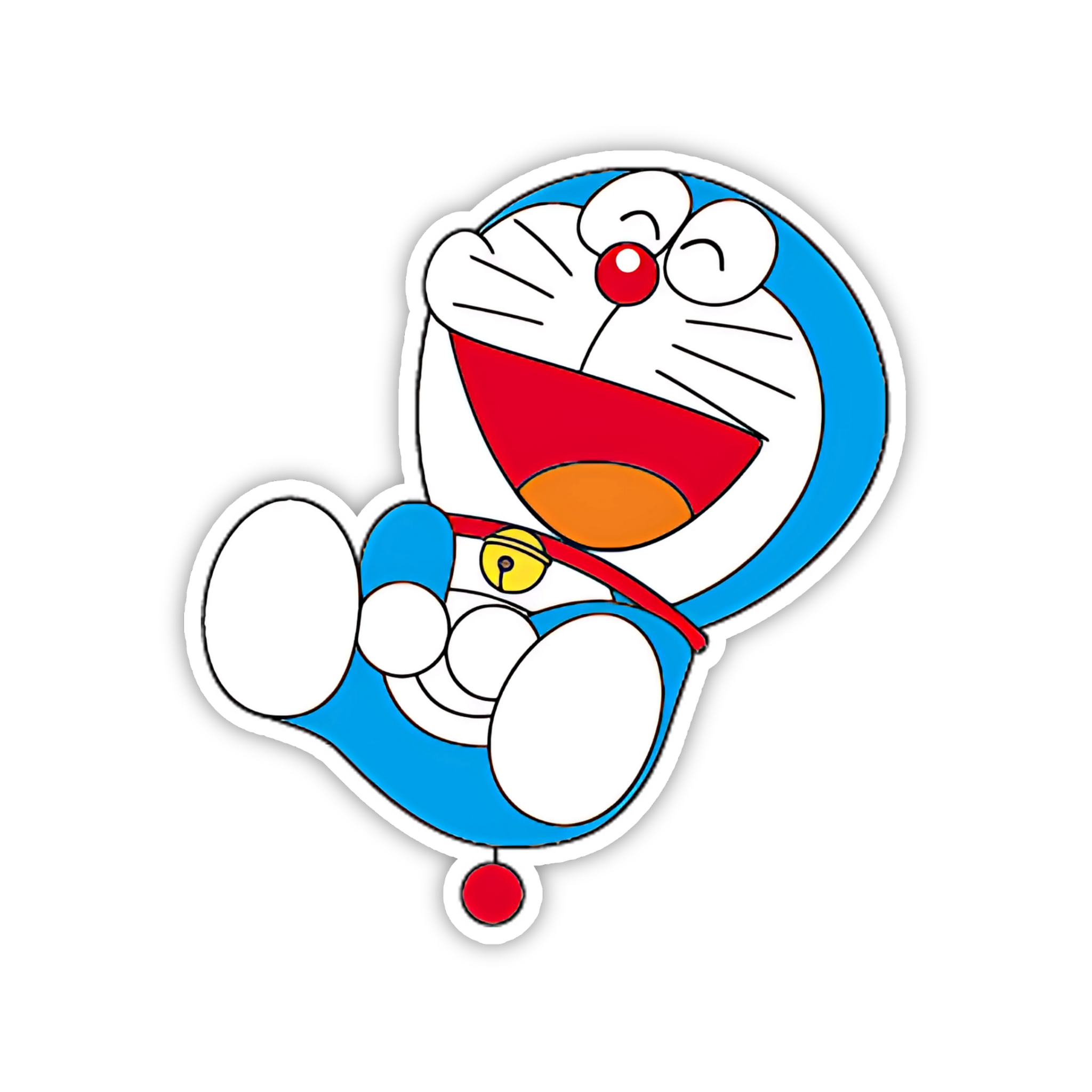 Doraemon Spin Jump Sticker
