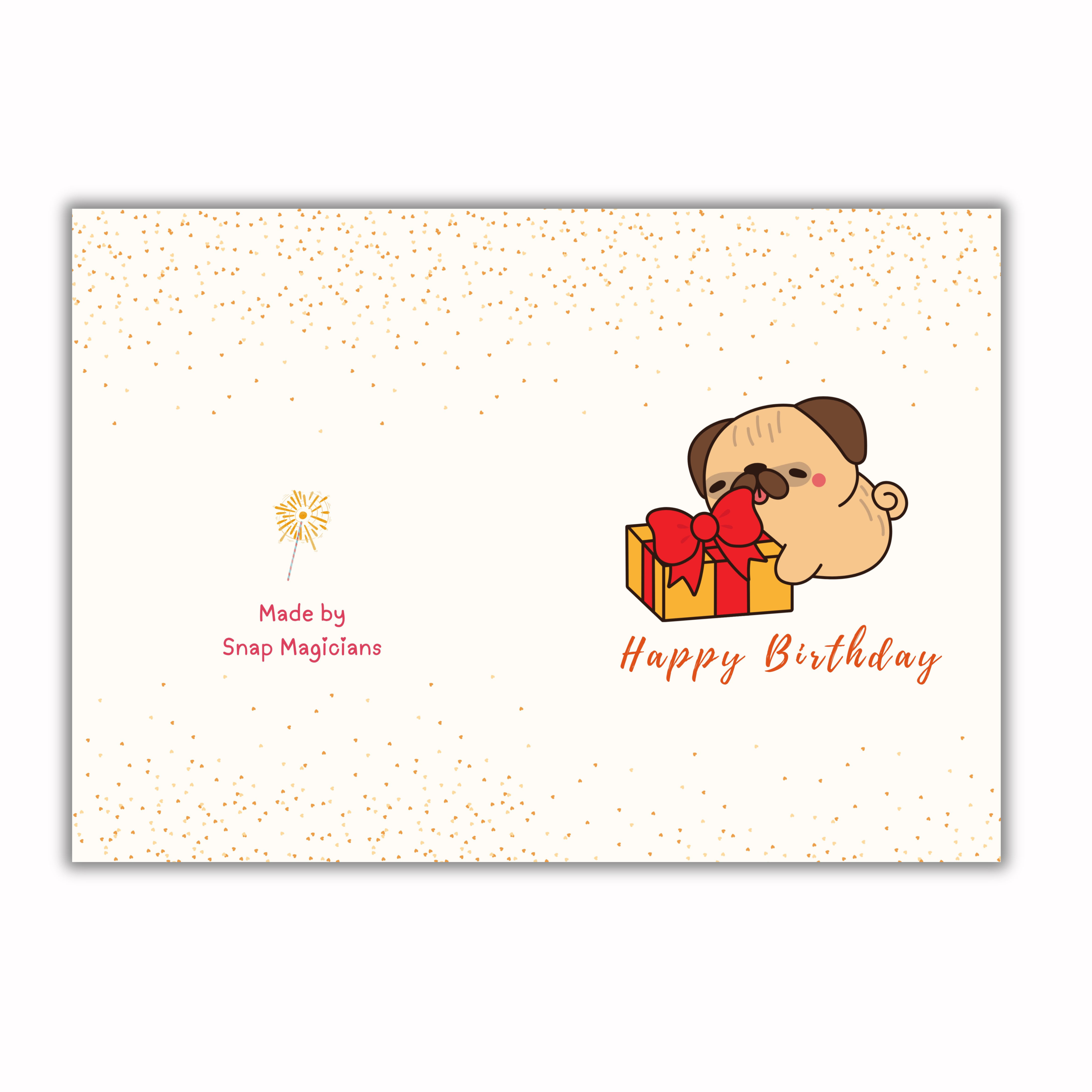 Set of 5 Birthday Foldable Cards
