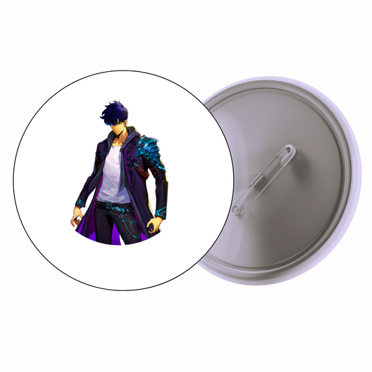 Anime - Luffy – Red Jacket Pose Badge