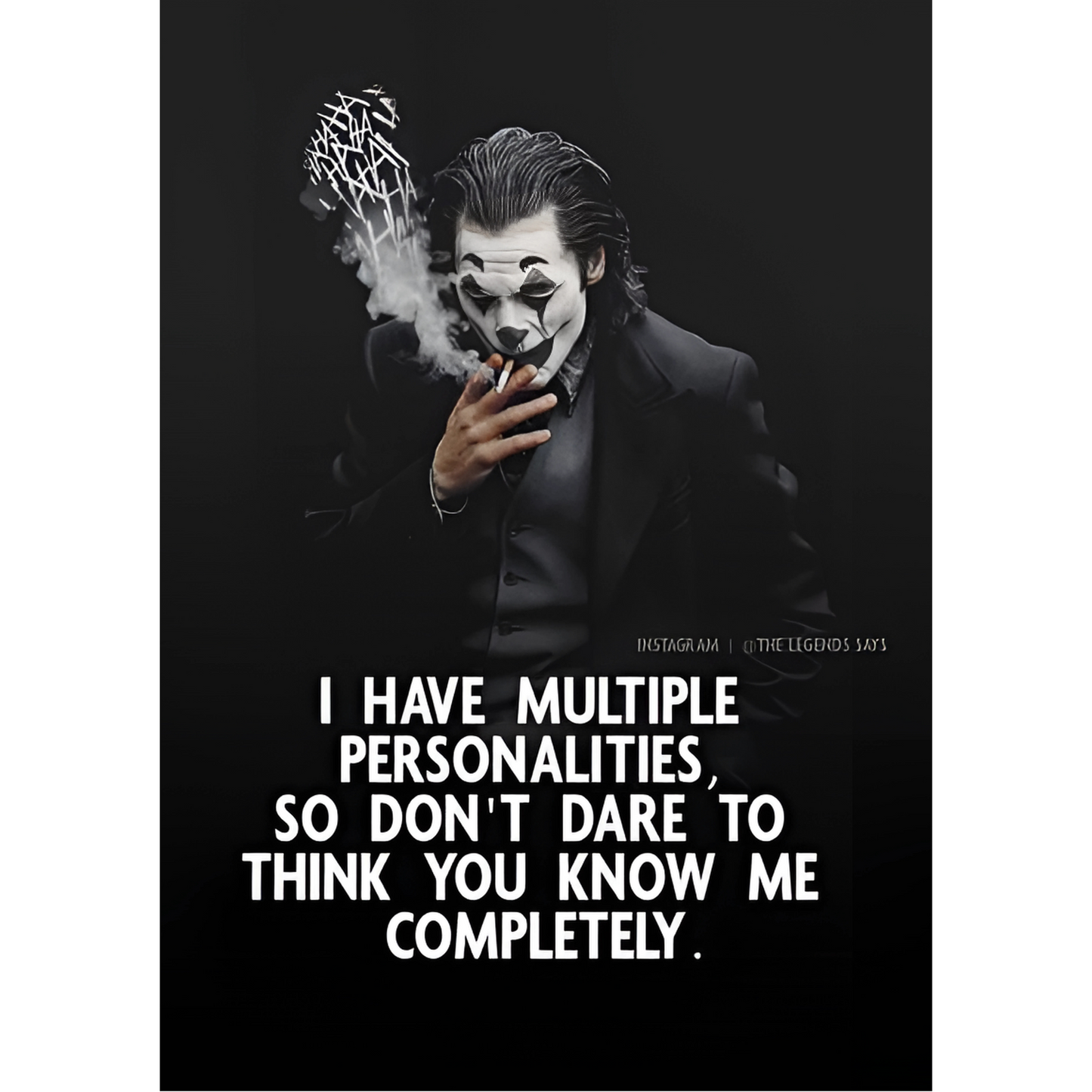 Joker Posters – Multiple Designs | Dark Knight & DC Inspired Wall Art – Fragmented Mind