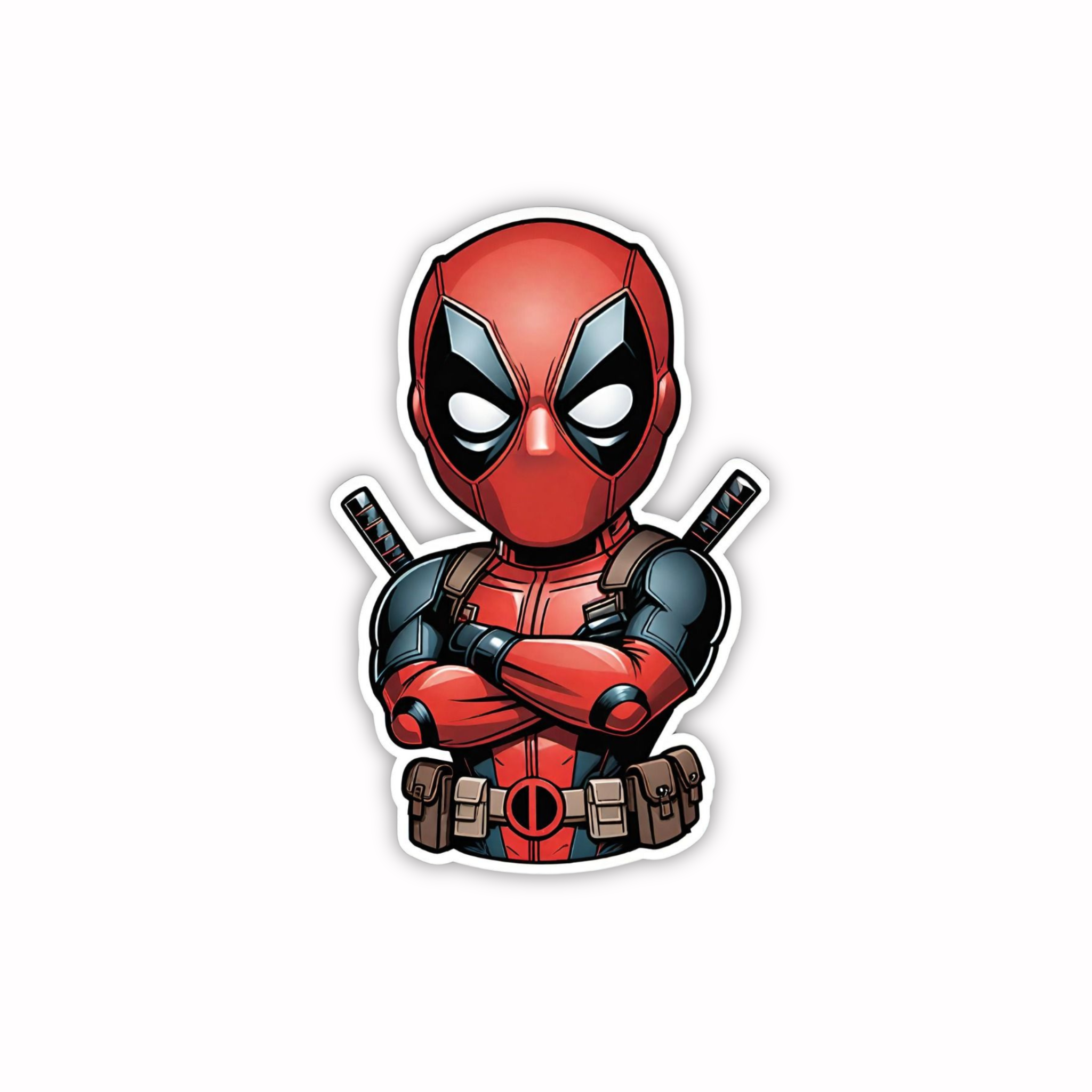 Deadpool Cute Chibi Sticker