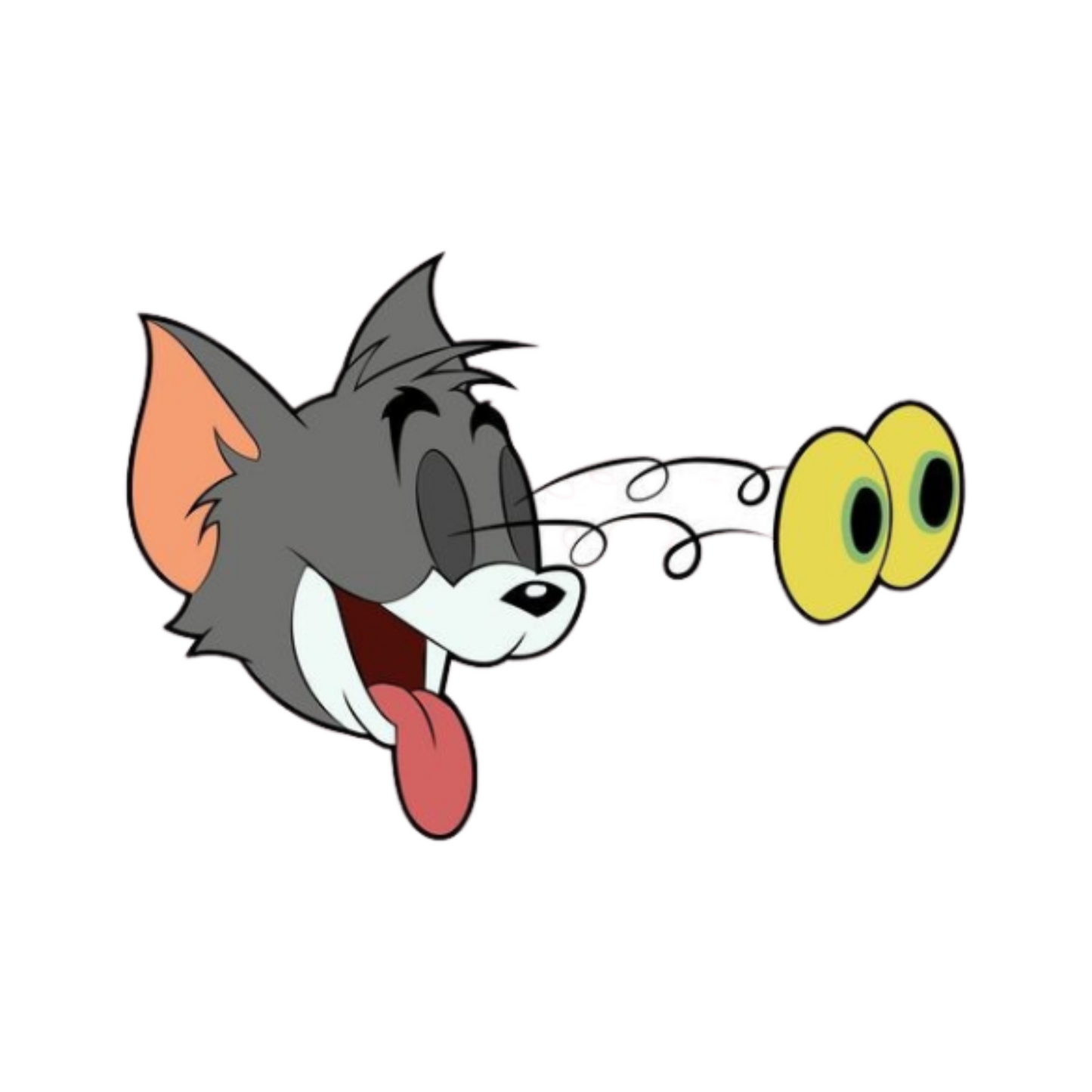 Tom and Jerry Stickers - Tom Lovestruck