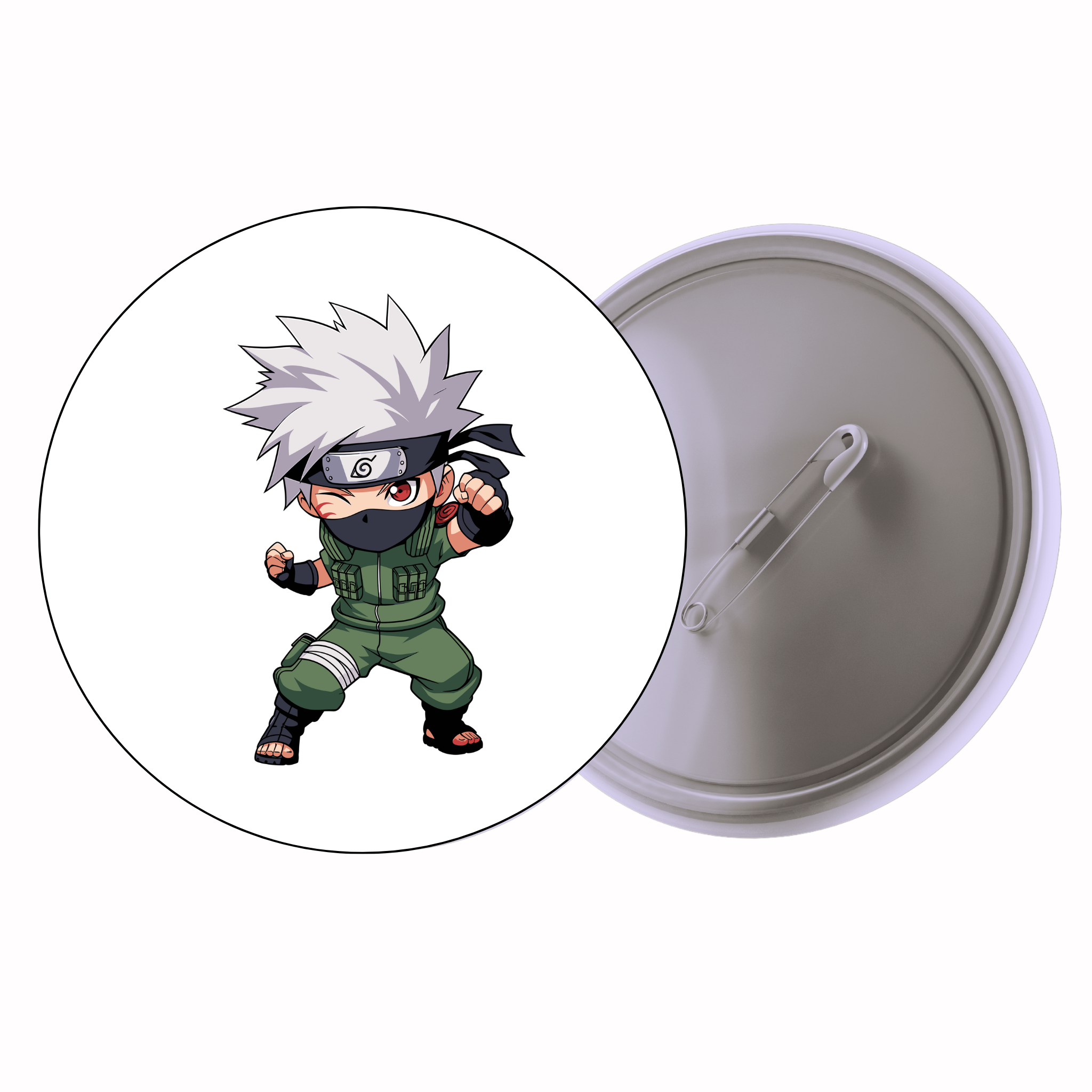 Naruto Kakashi Hatake (Chibi) Anime Pin Badge