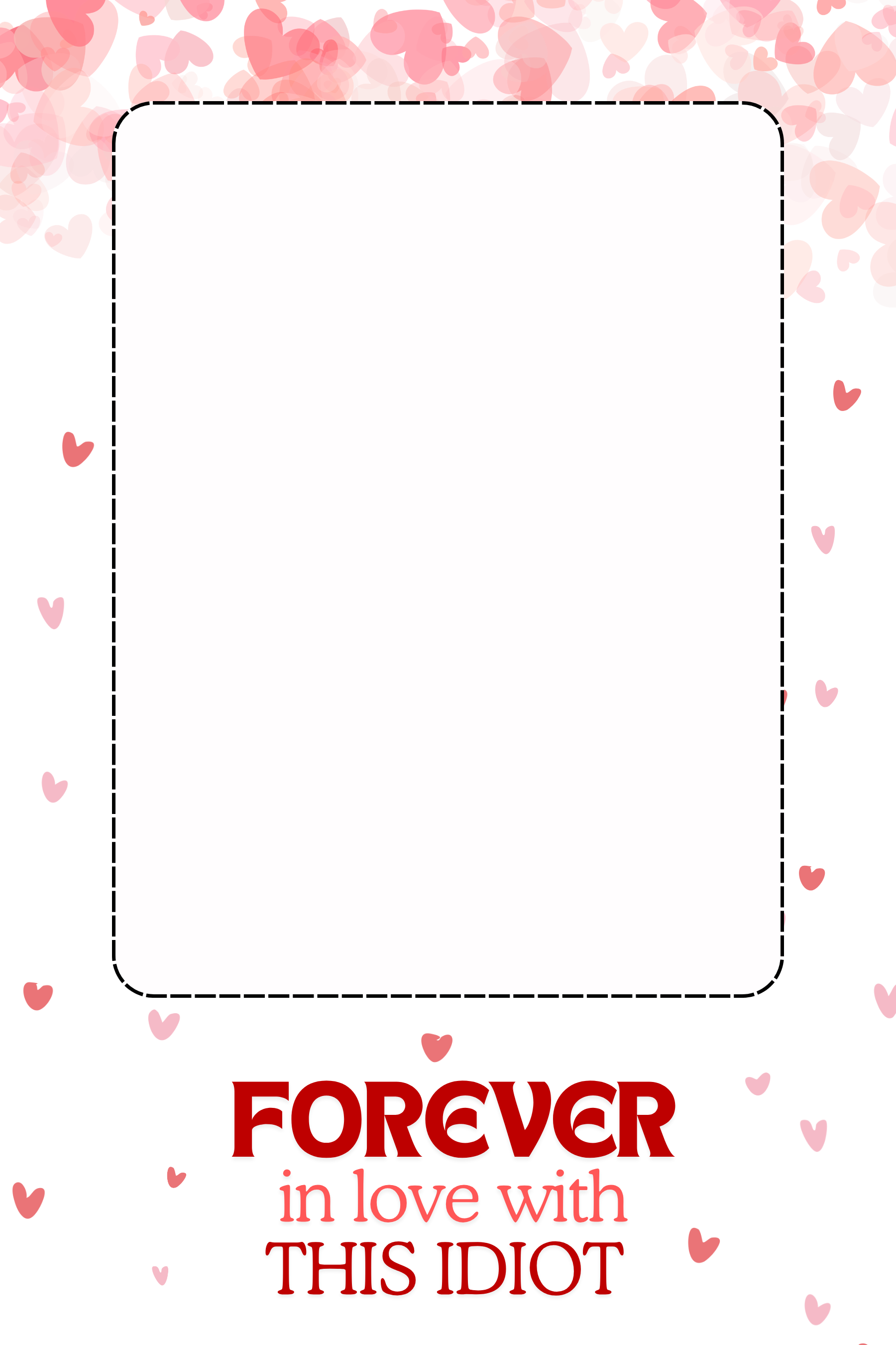 Personalised Magnetic Photo Frame | Custom Fridge Magnet | Gift for Couples, Friends & Family