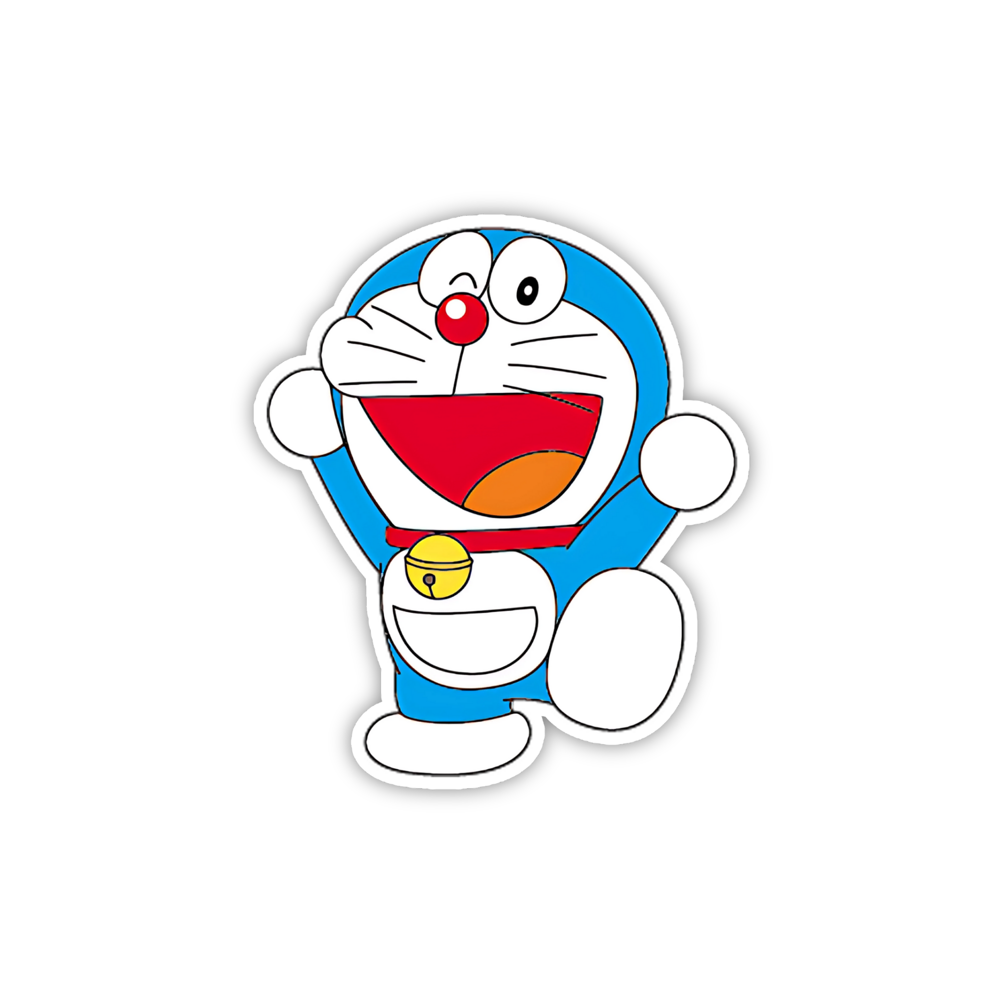 Doraemon Cheer Pose Sticker
