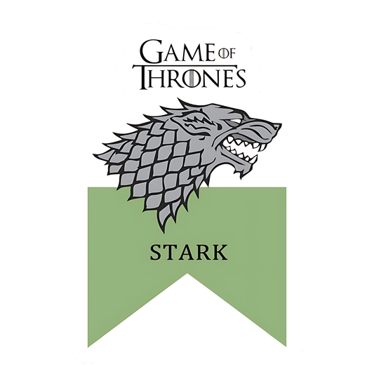 Game of Thrones Stickers - House Stark Sigil