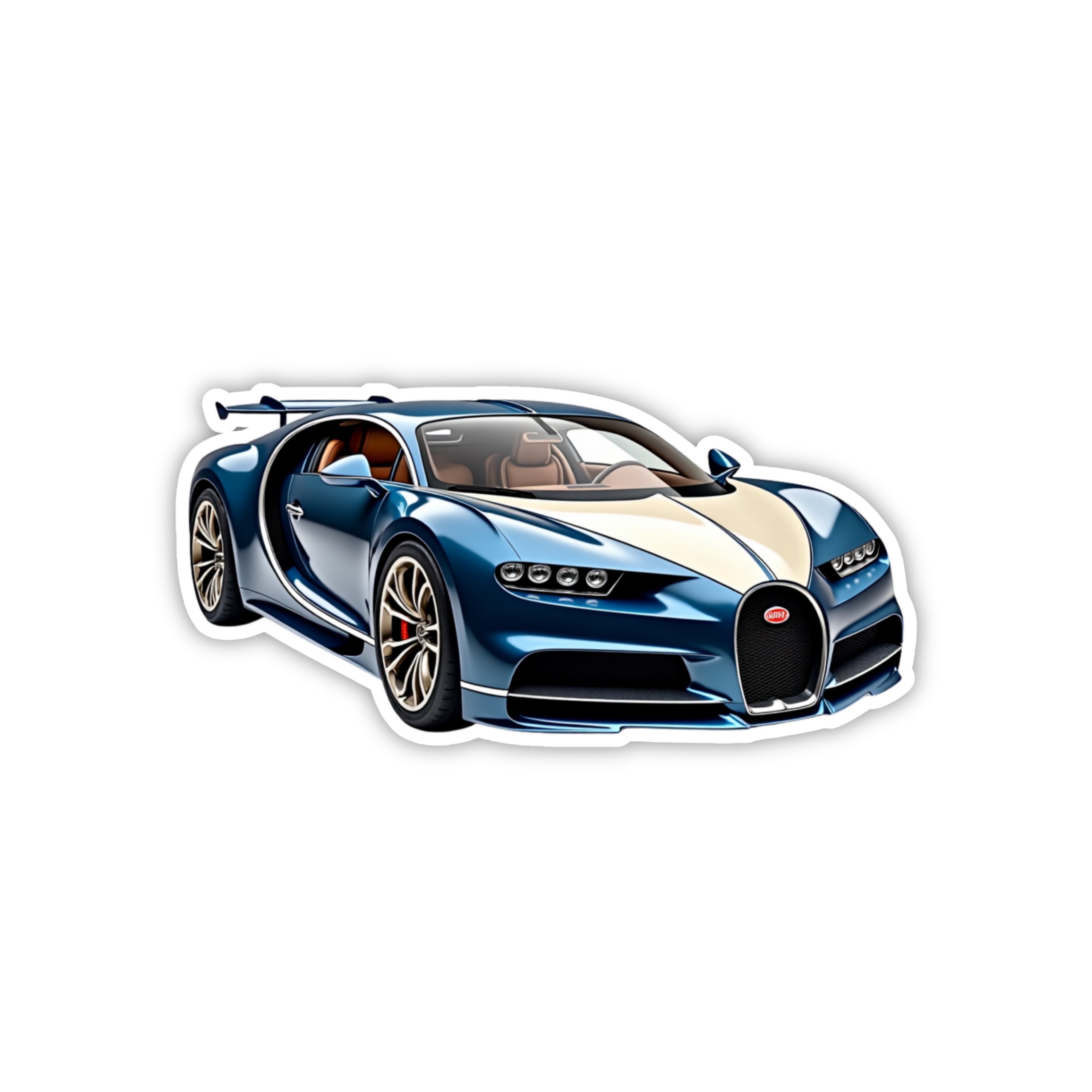 Hot Wheels Supercar Design #40 Premium Car Sticker