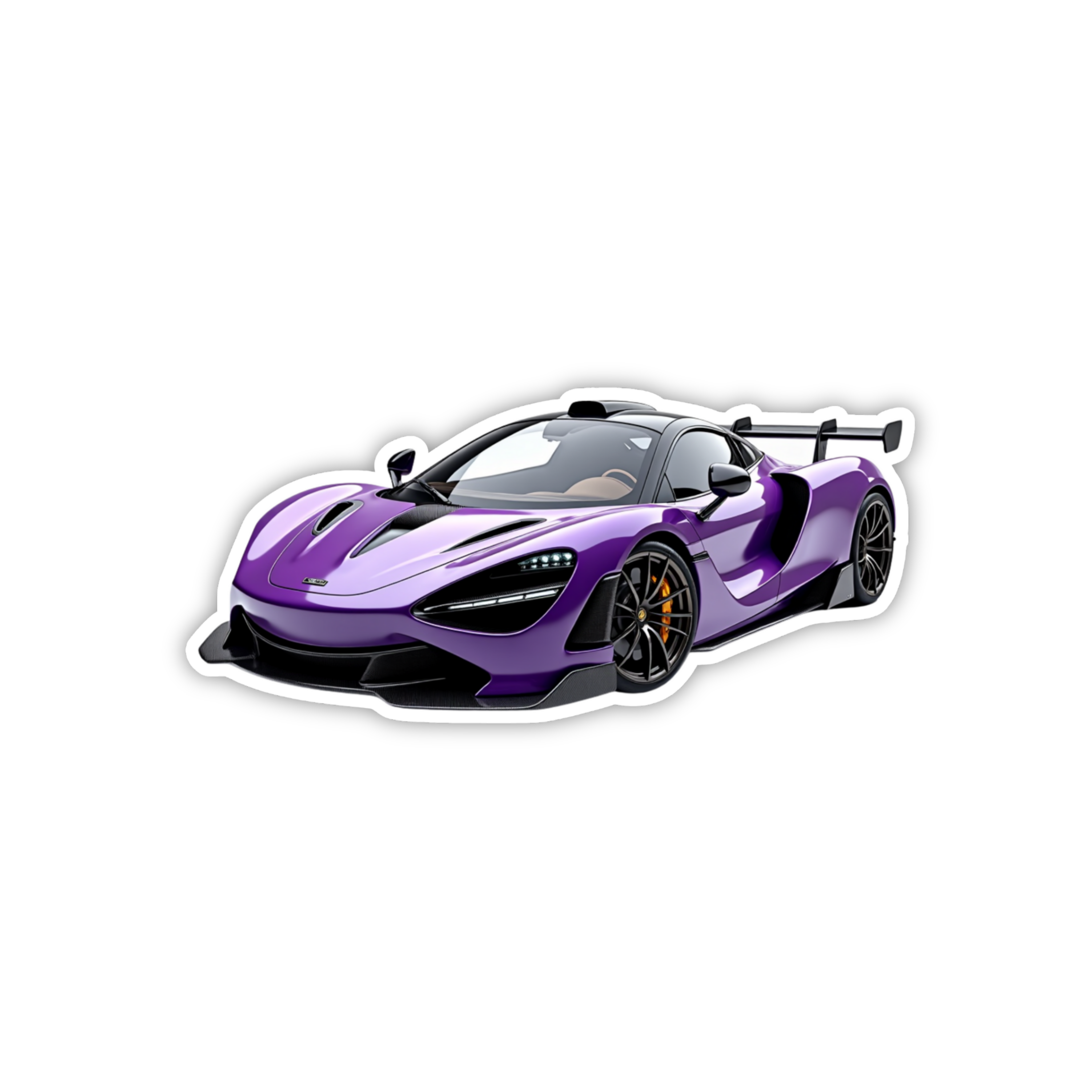 Hot Wheels Supercar Design #41 Premium Car Sticker