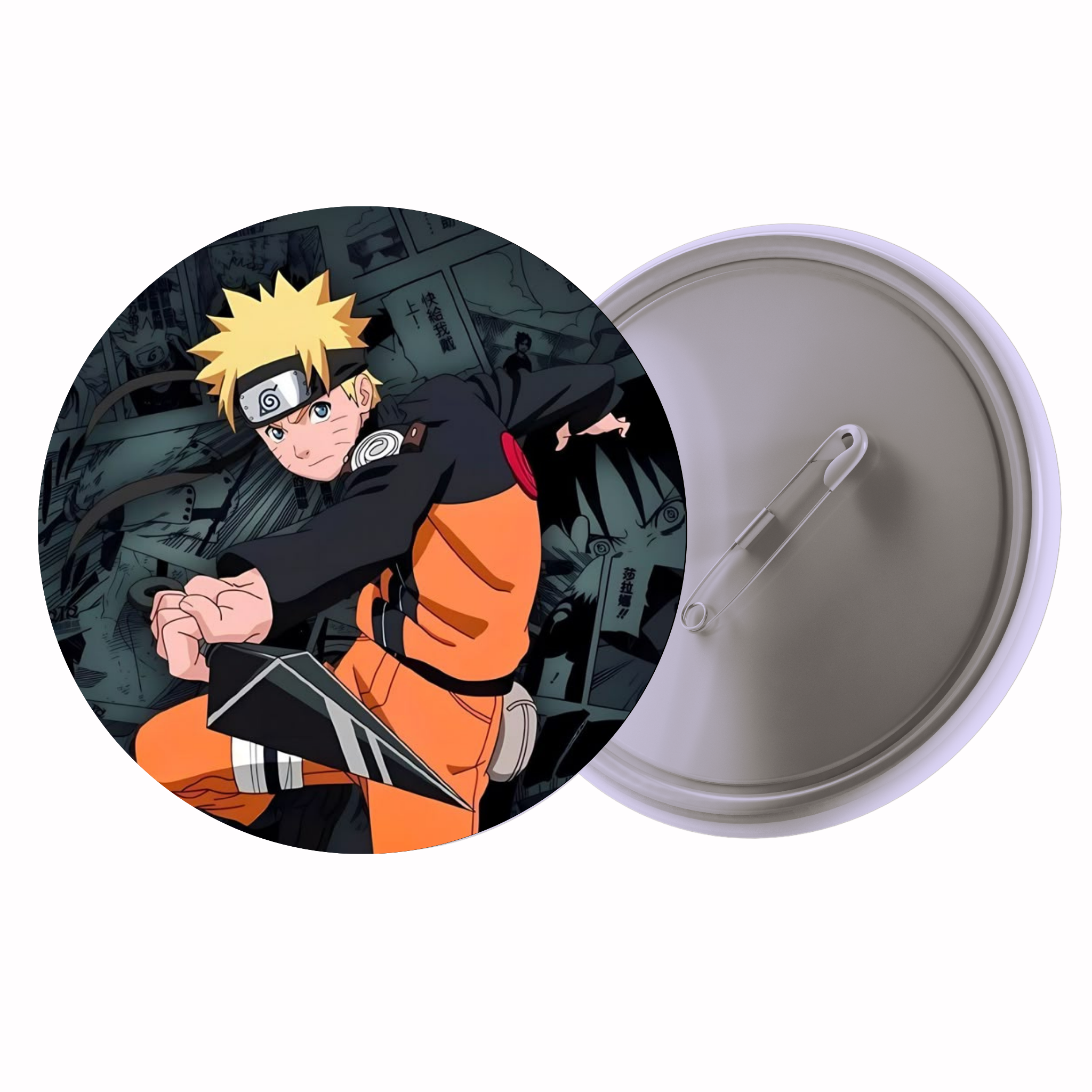 Naruto Naruto Uzumaki Action Anime Pin Badge