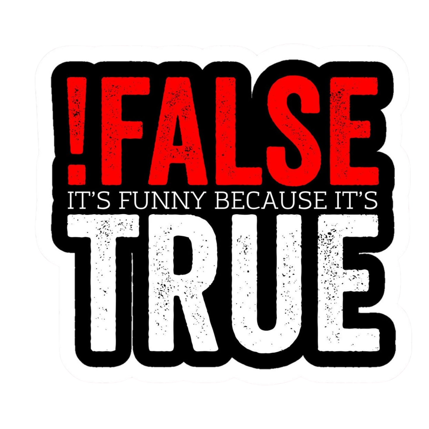 Coding Stickers - Funny Boolean Logic