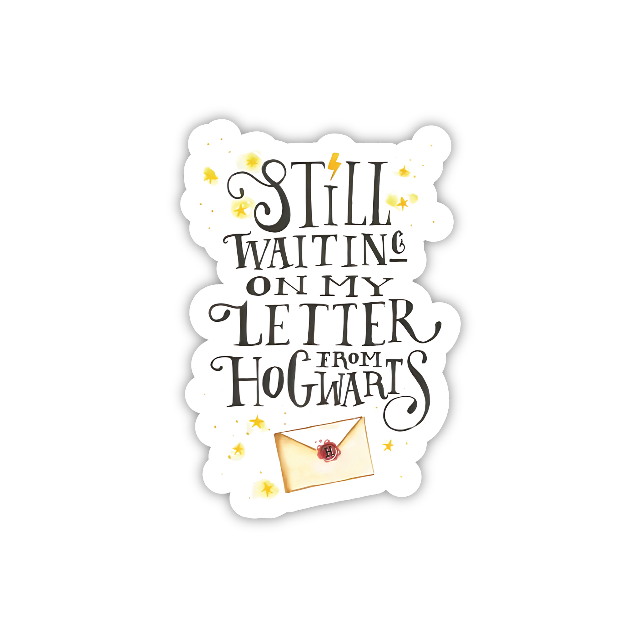 Still Waiting For My Hogwarts Letter Sticker