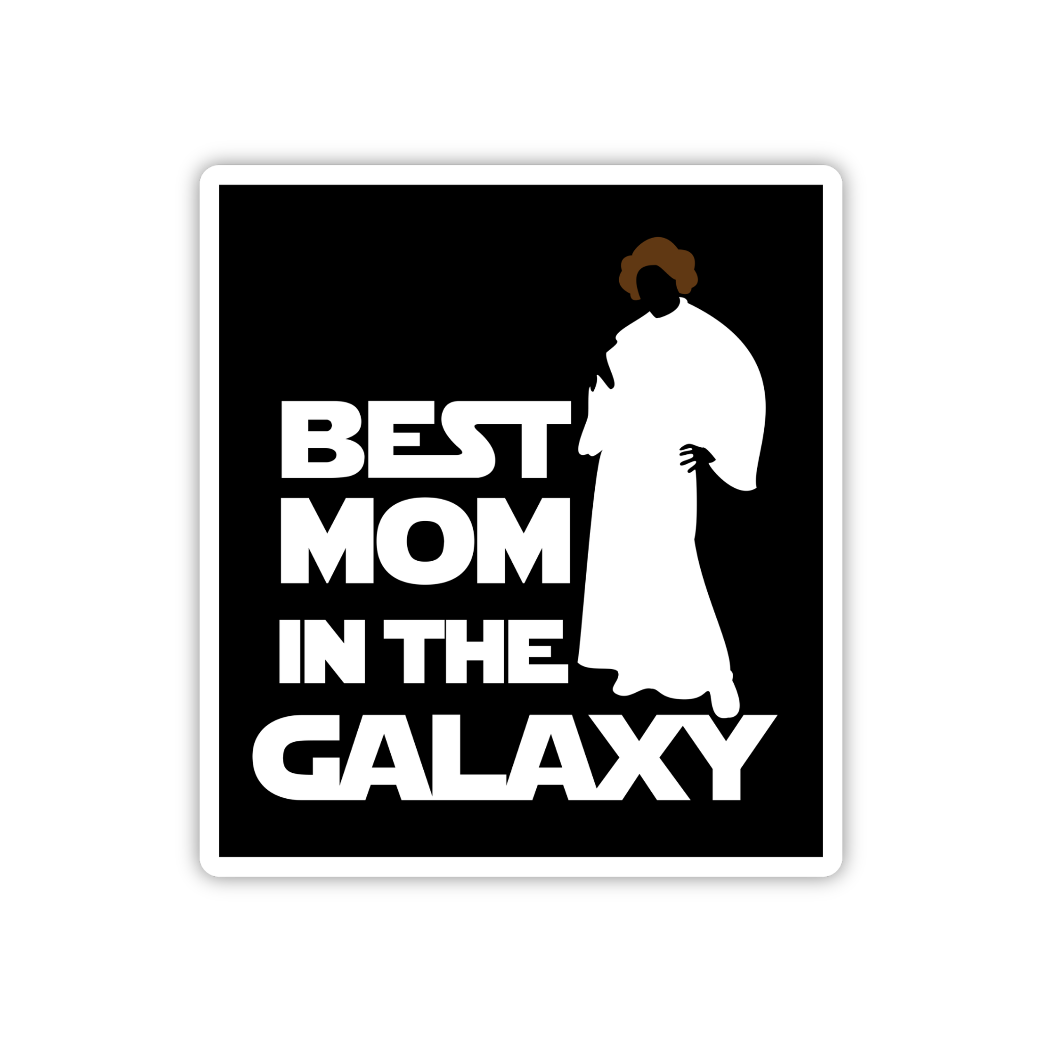 Best Mom In The Galaxy Sticker