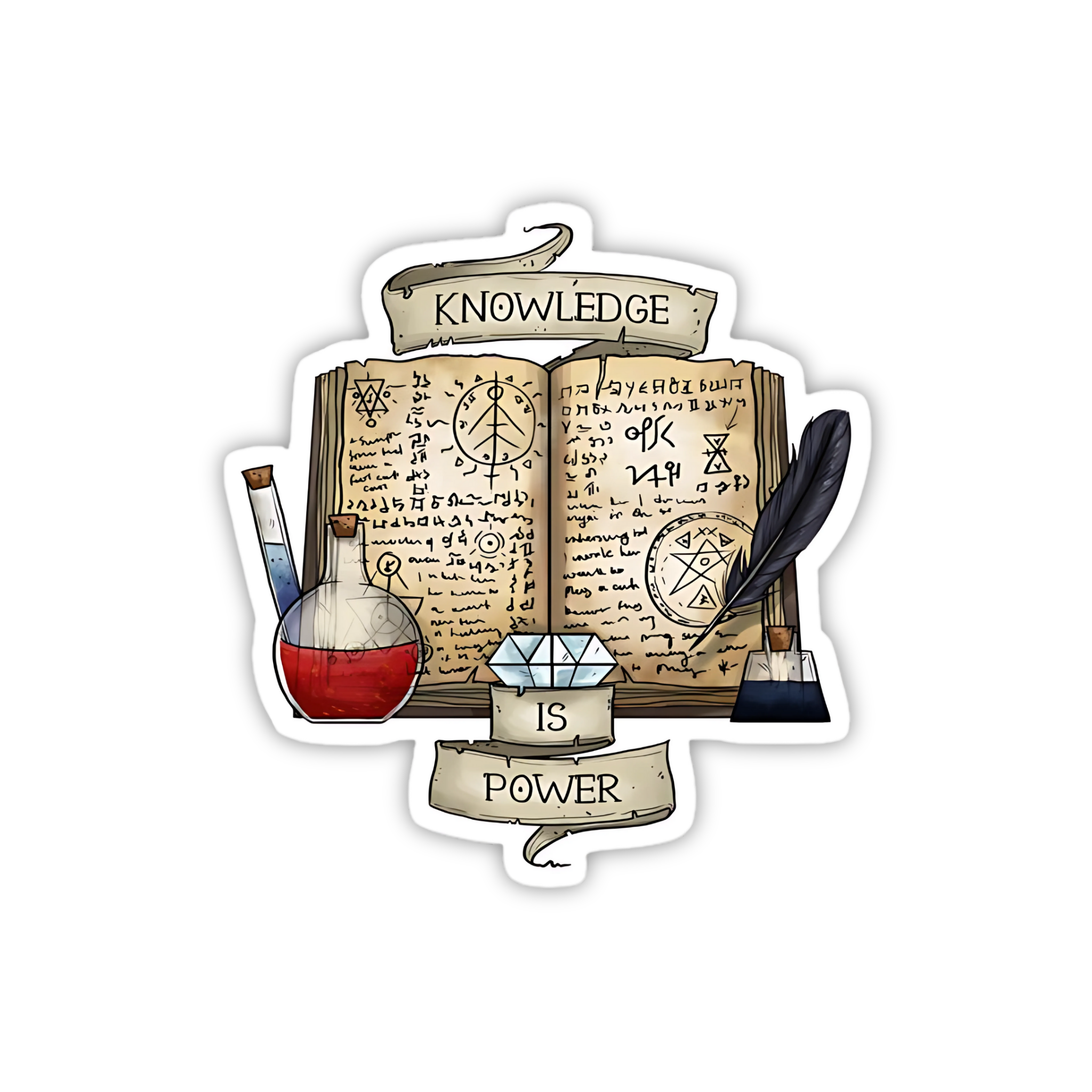 Potions Knowledge Crest Sticker