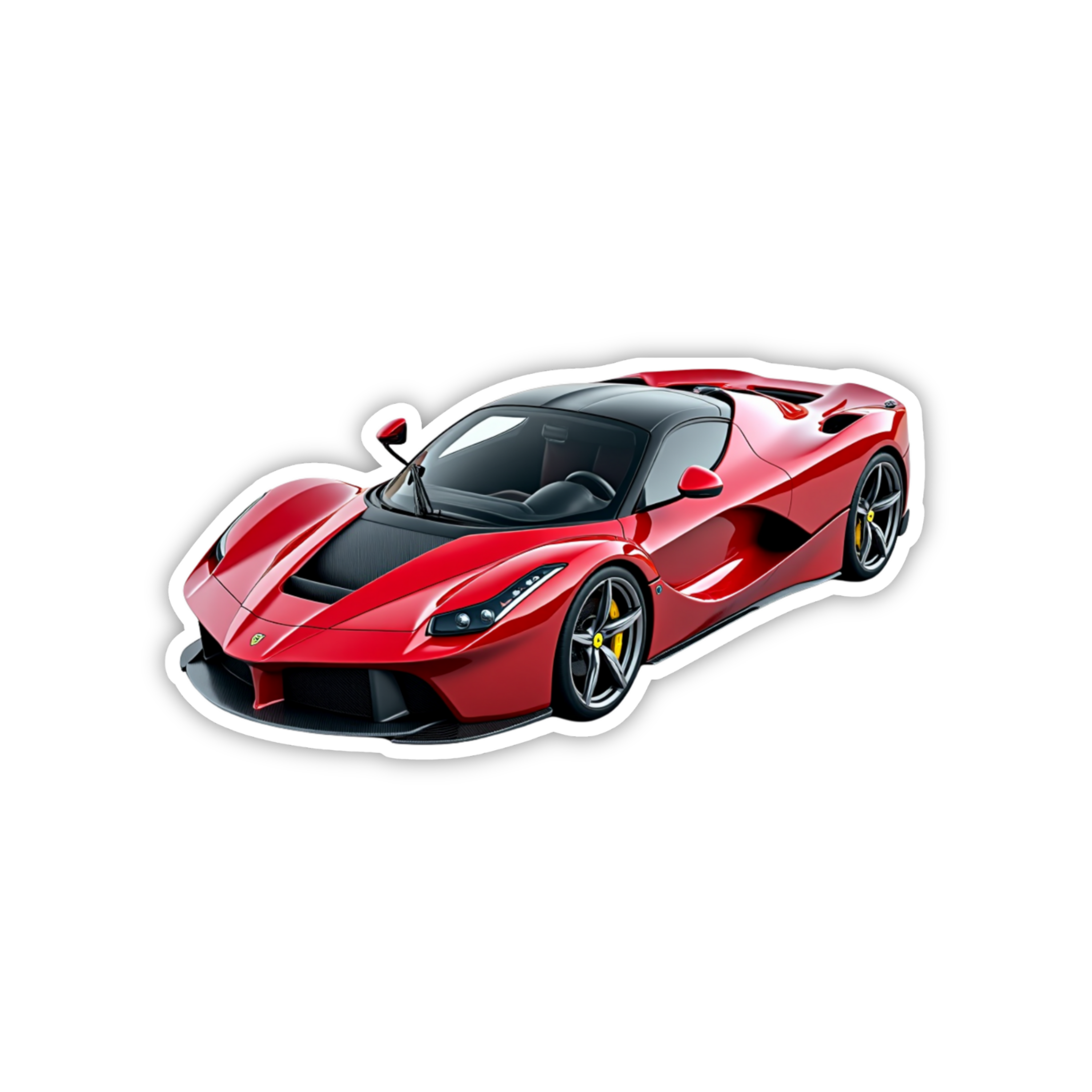 Hot Wheels Supercar Design #46 Premium Car Sticker