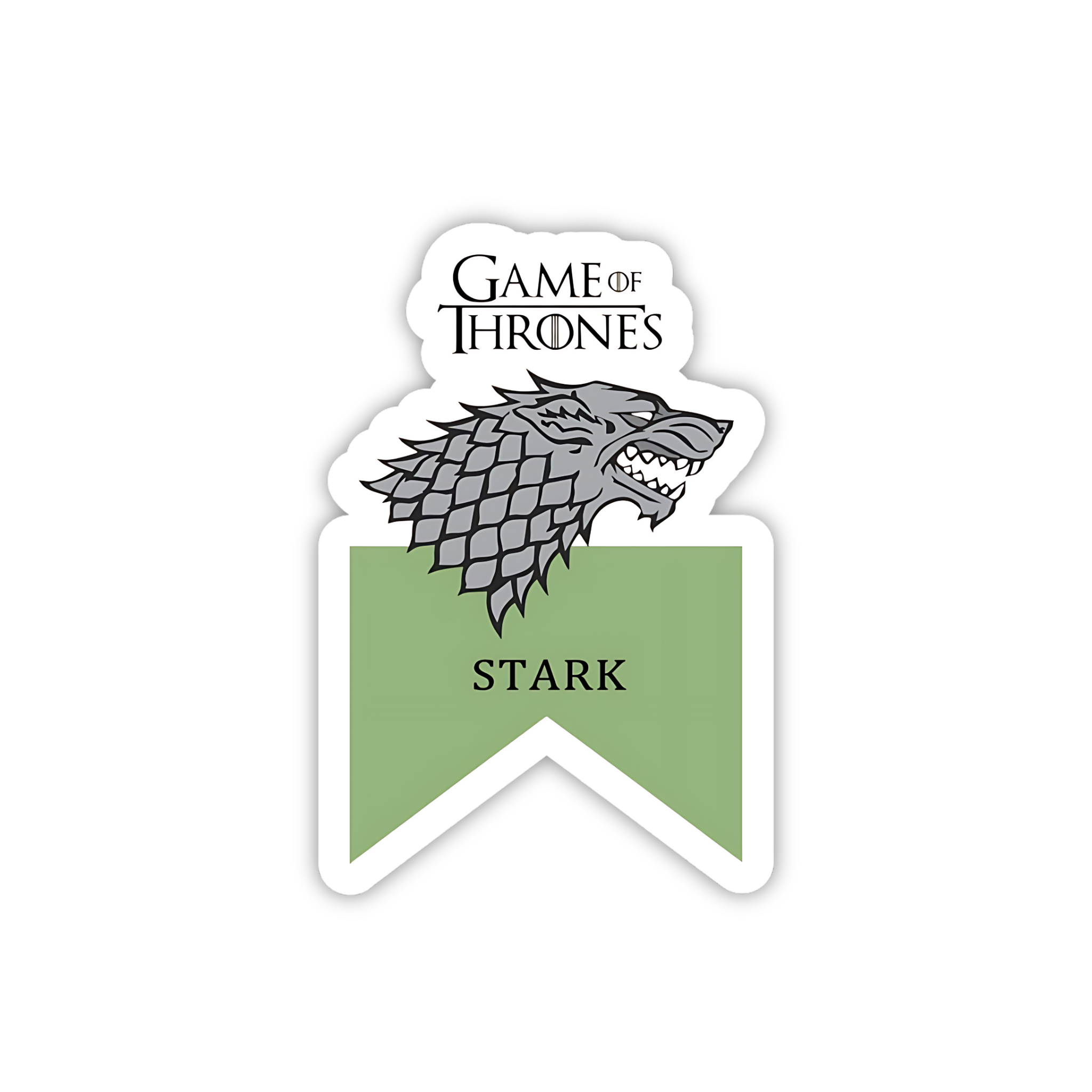 Game Of Thrones Stark Banner Sticker