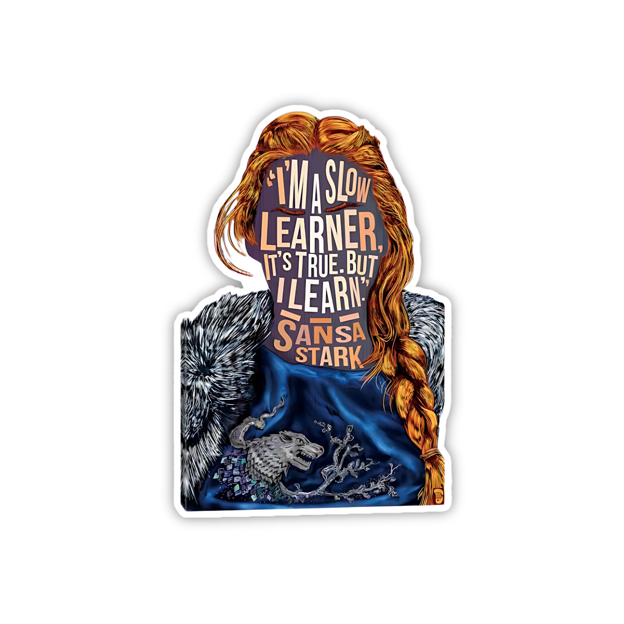 House Lannister Leader Quote Sticker