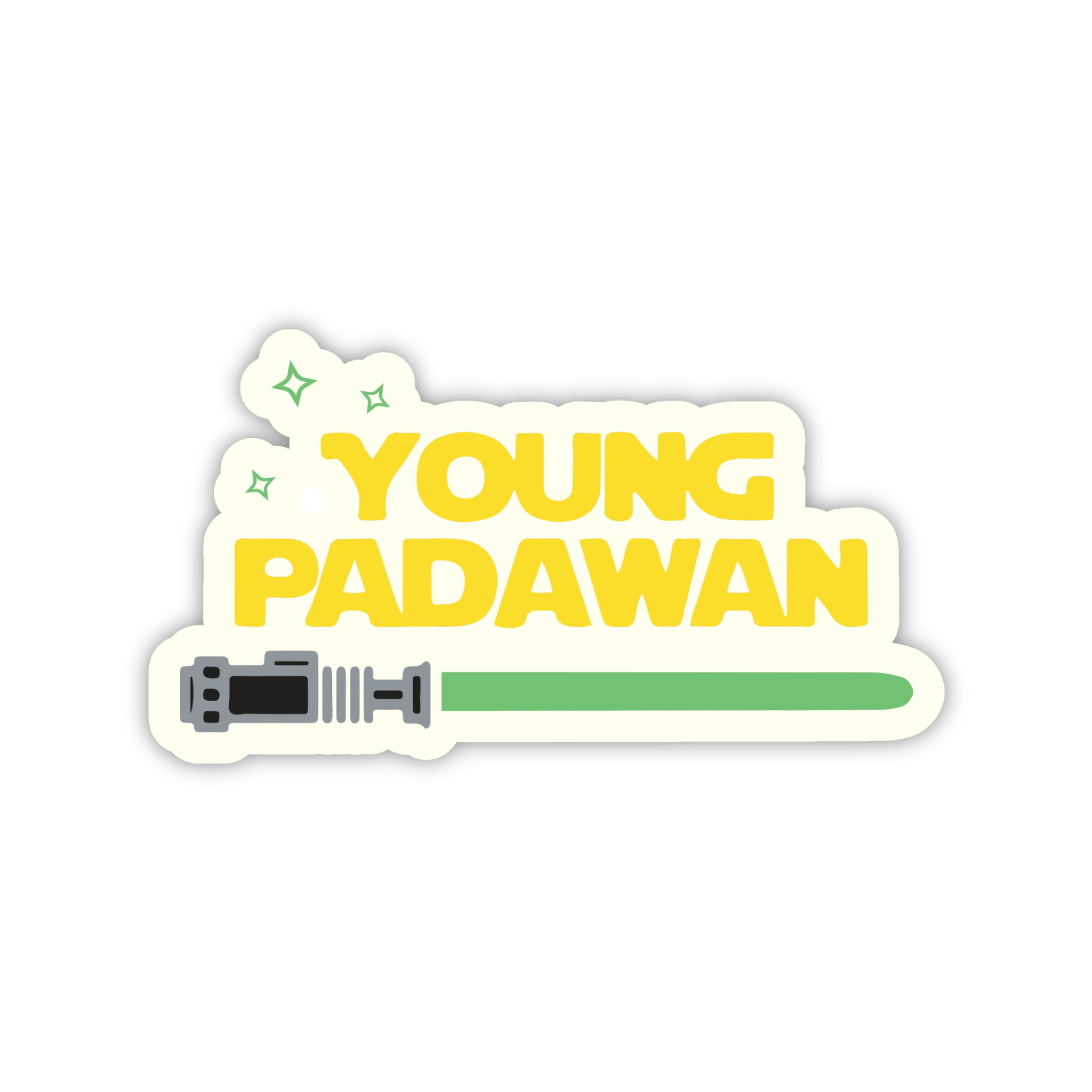 Young Padawan Quote Sticker