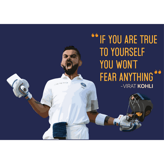 Virat Kohli Posters – Multiple Designs | Cricket & Sports Wall Art – Fearless Truth