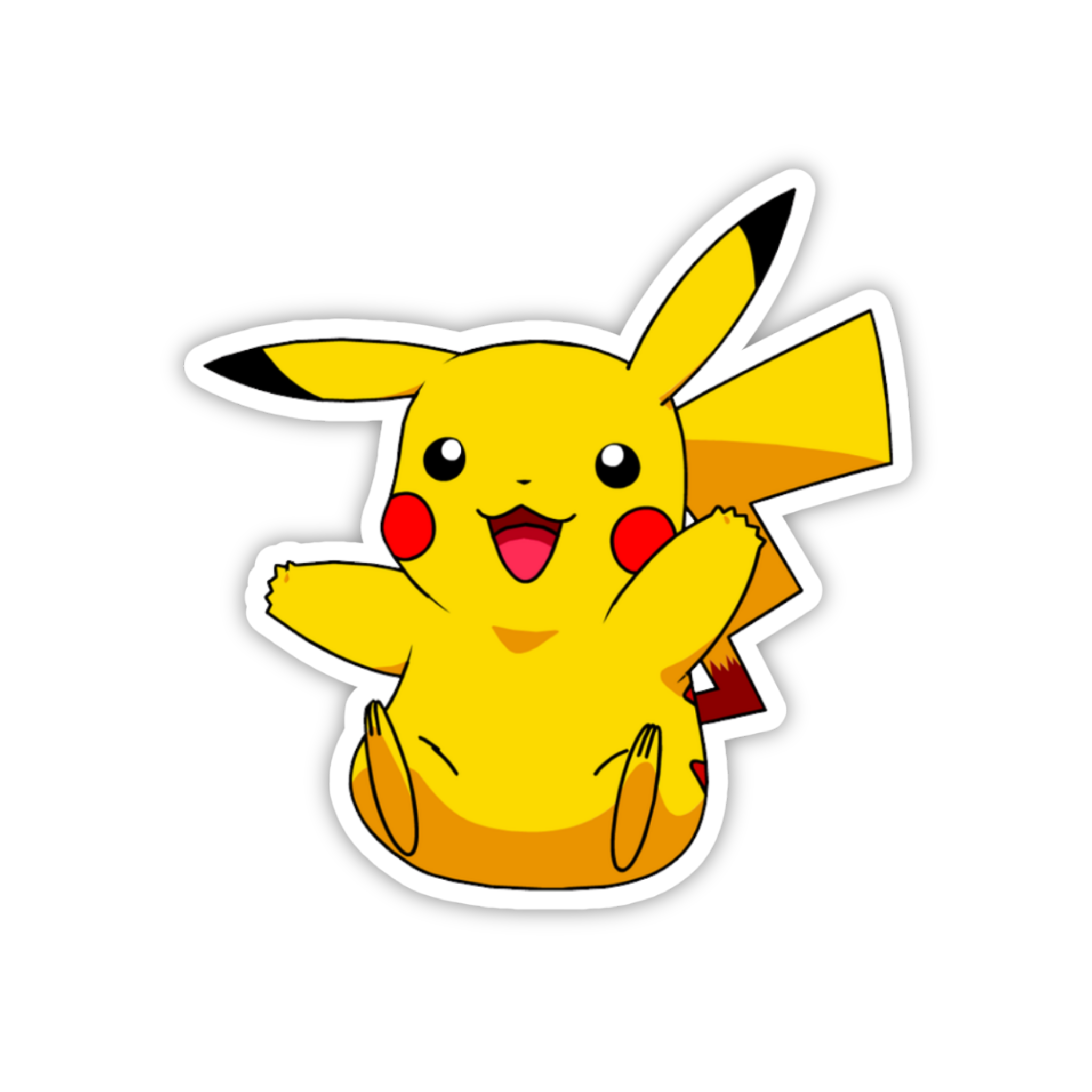 Pikachu Cheer Pose Sticker
