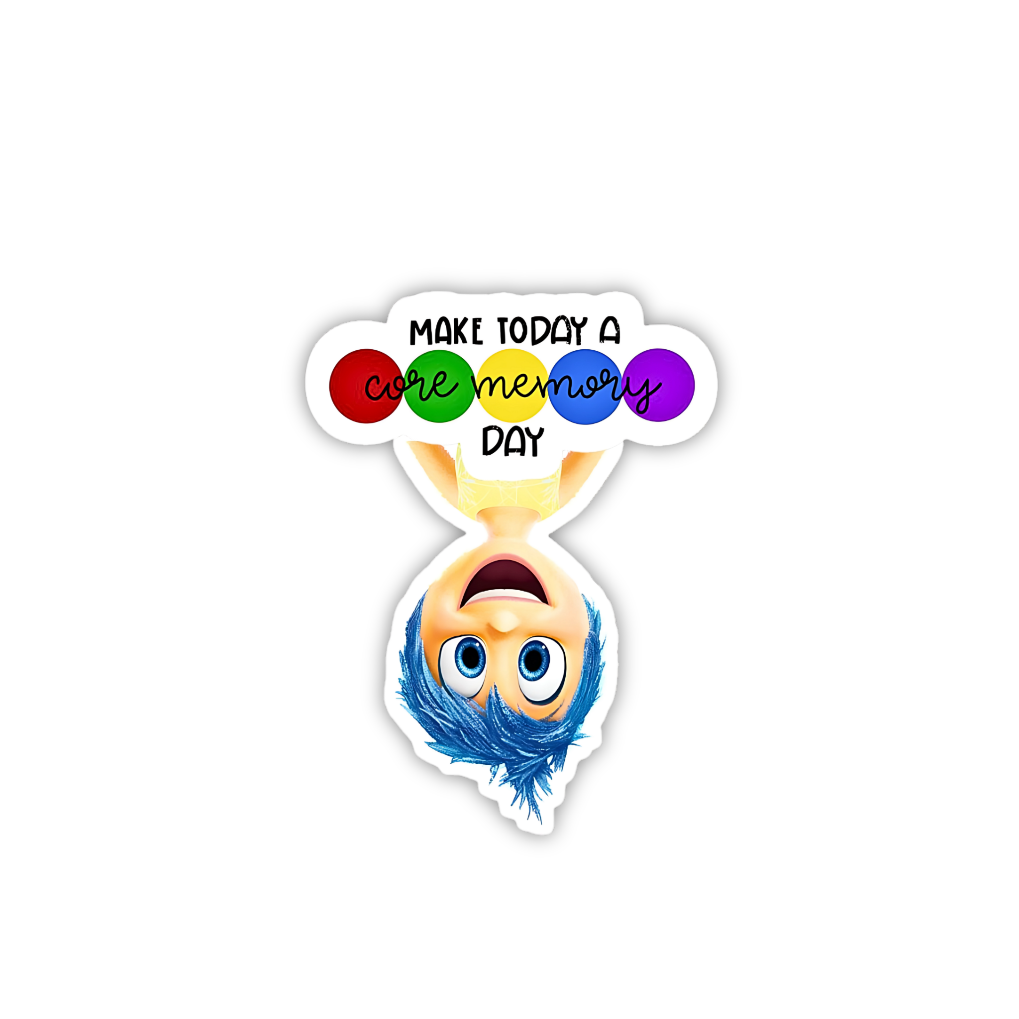 Inside Out Emotion Spin Sticker