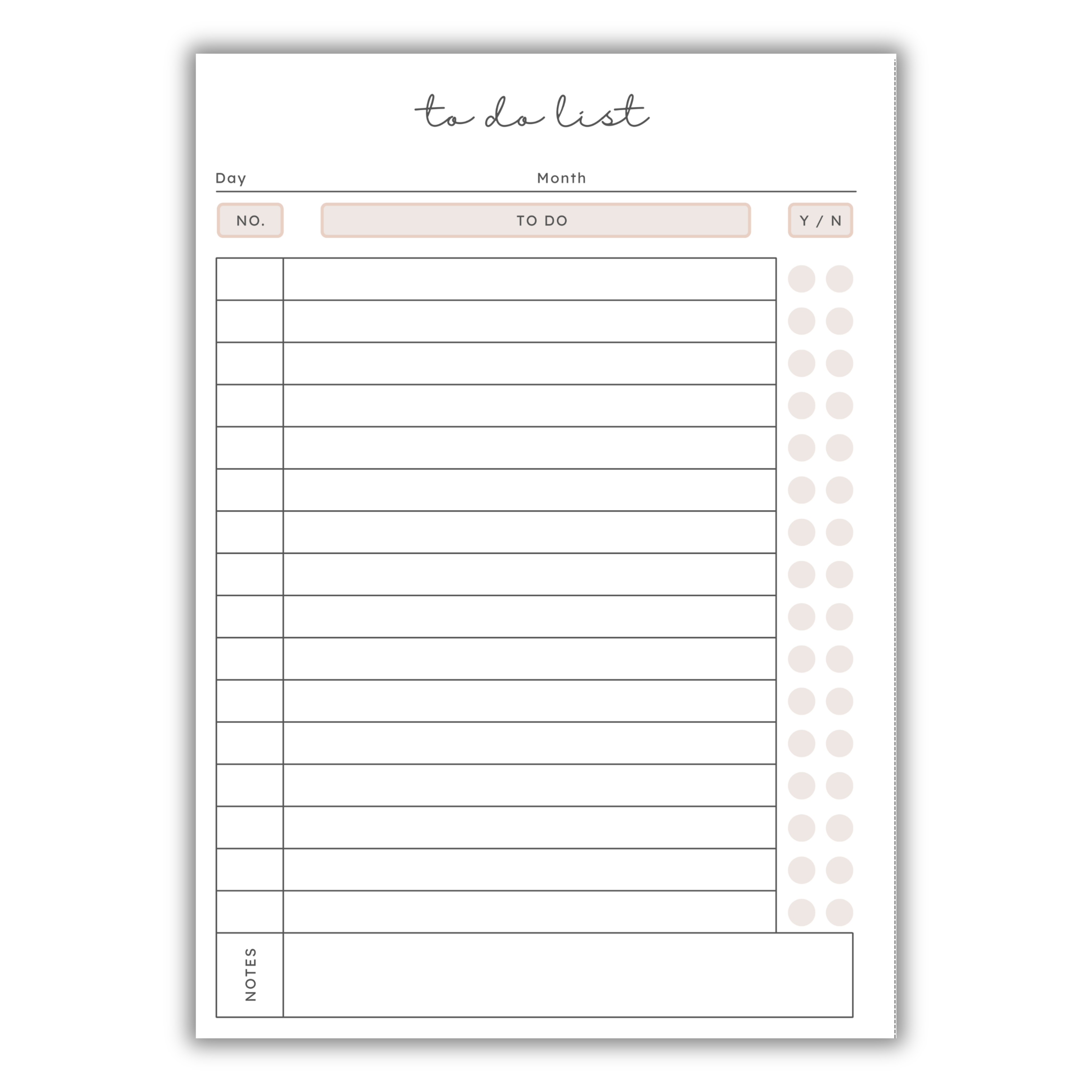 Medium Magnetic Planner