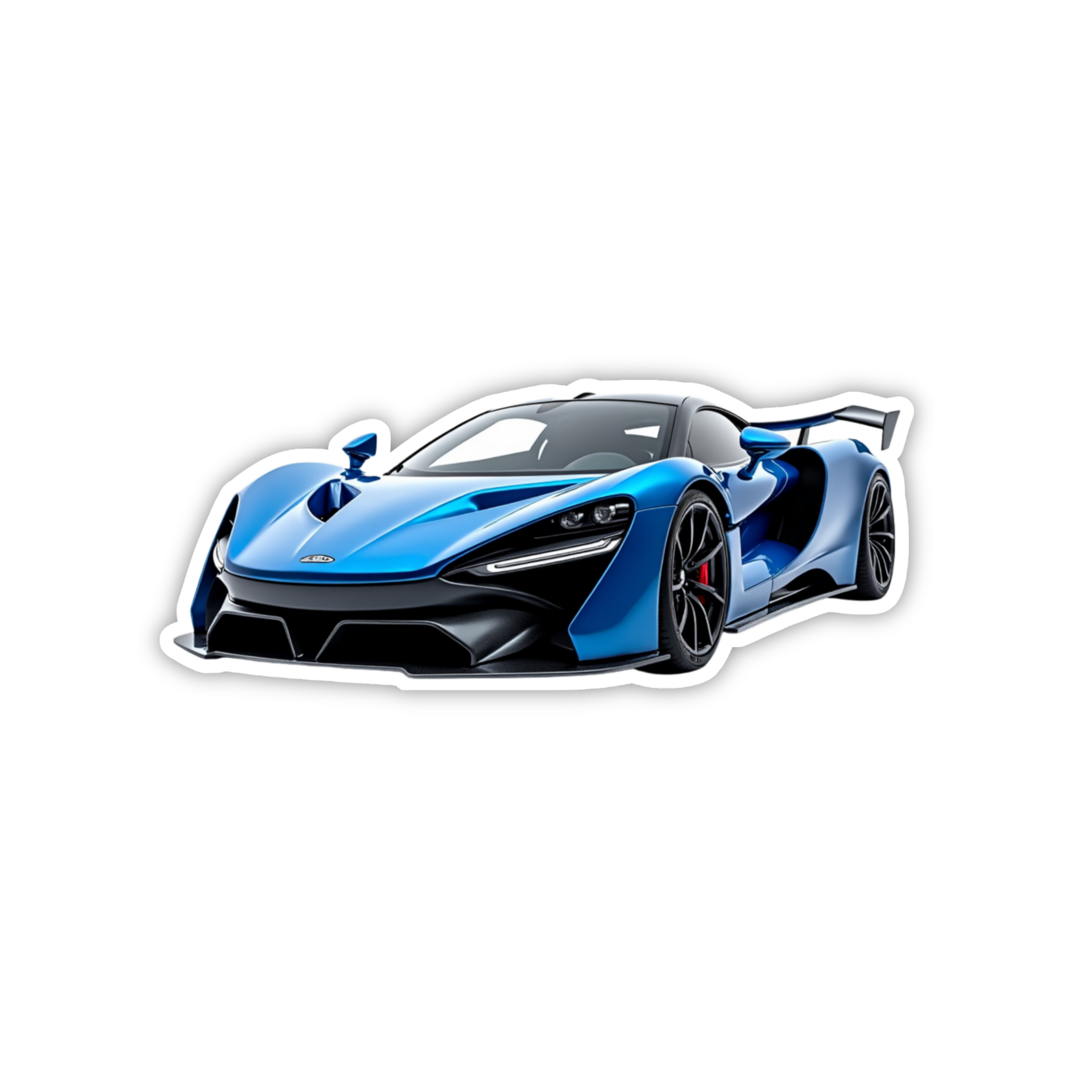 Hot Wheels Supercar Design #50 Premium Car Sticker