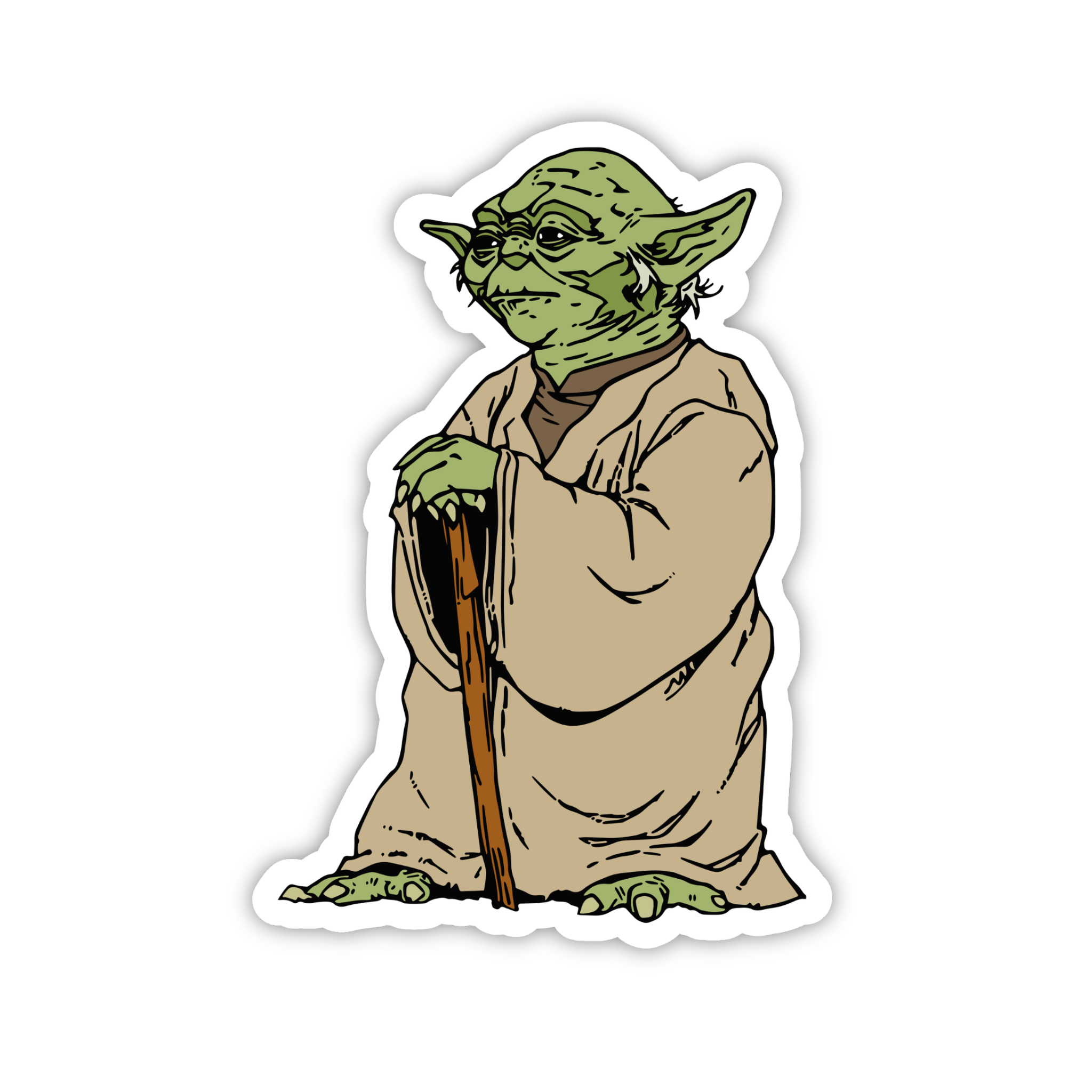 Yoda Classic Jedi Master Sticker