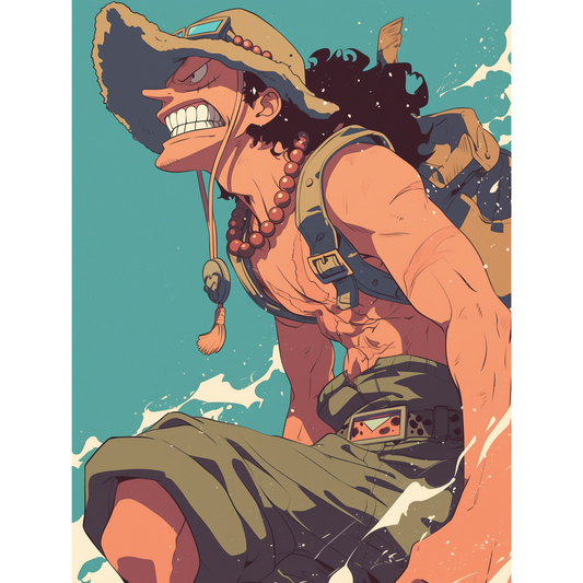 Usopp Poster – One Piece Wall Art | Sniper King Anime Print – Relaxed Usopp