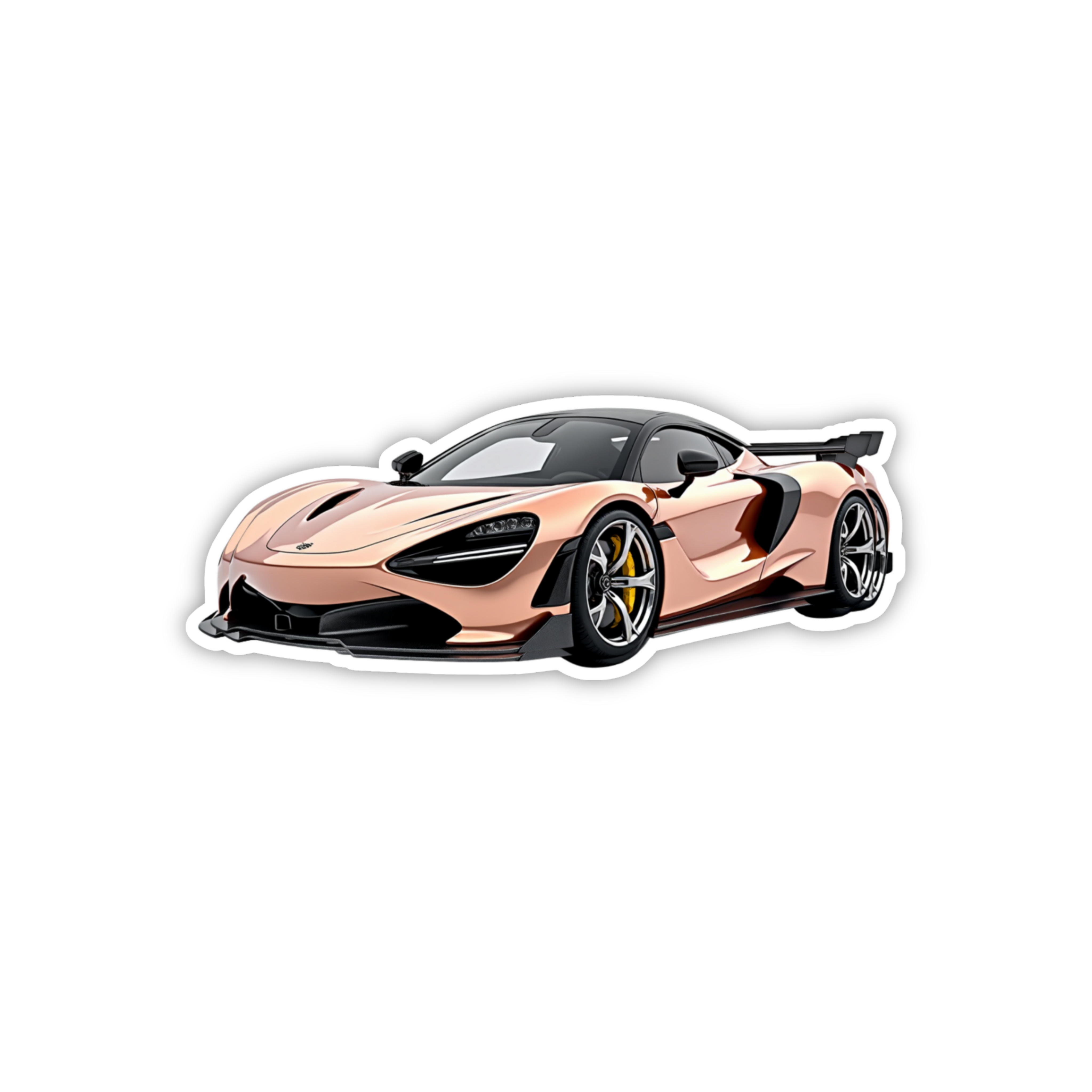 Hot Wheels Supercar Design #56 Premium Car Sticker