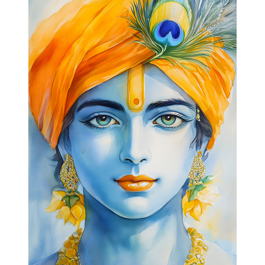 Radha Krishna Poster – Divine Wall Art | Spiritual Hindu God Print – Radha krishna 12