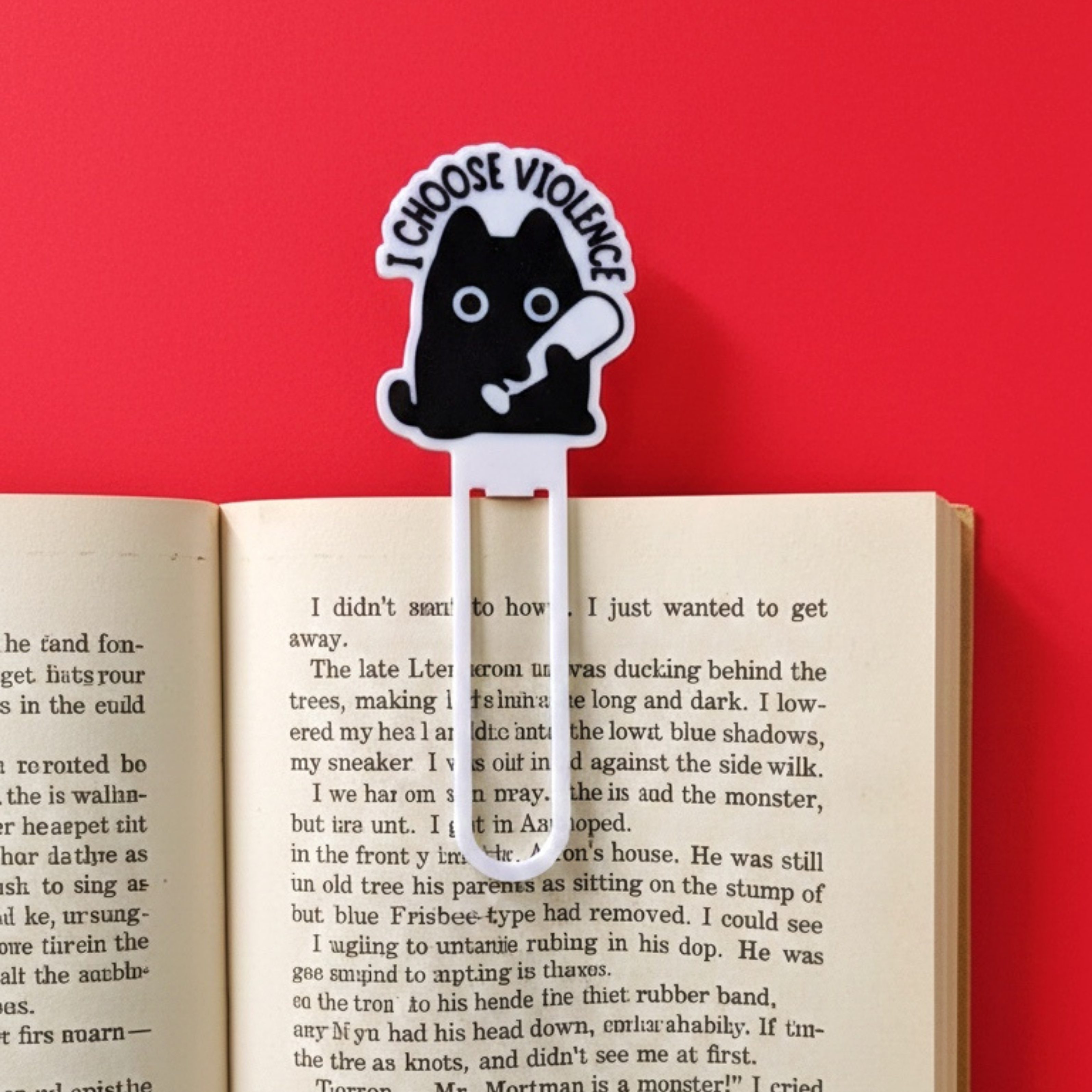 I Choose Violence Bookmark