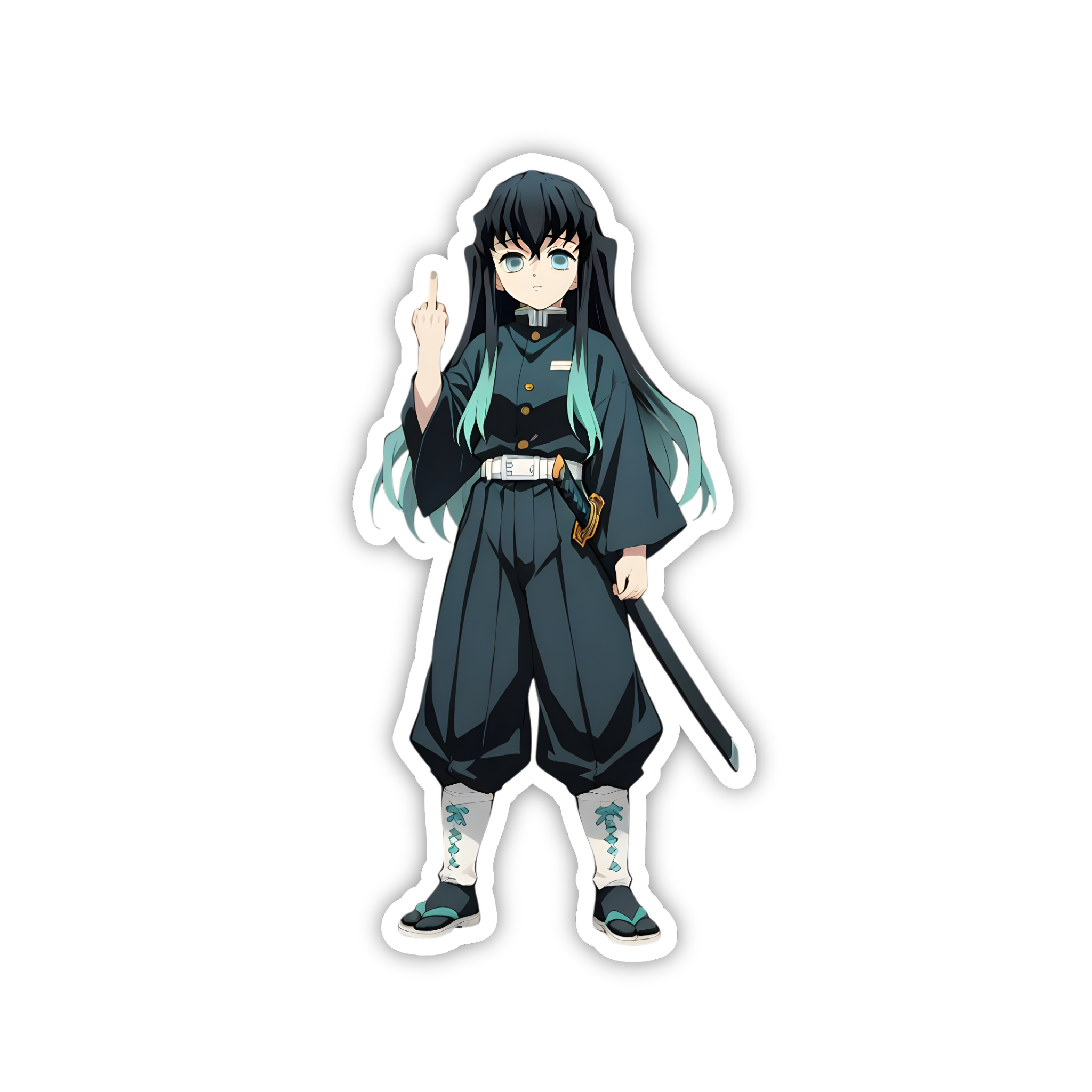 Muichiro Tokito Standing Sticker