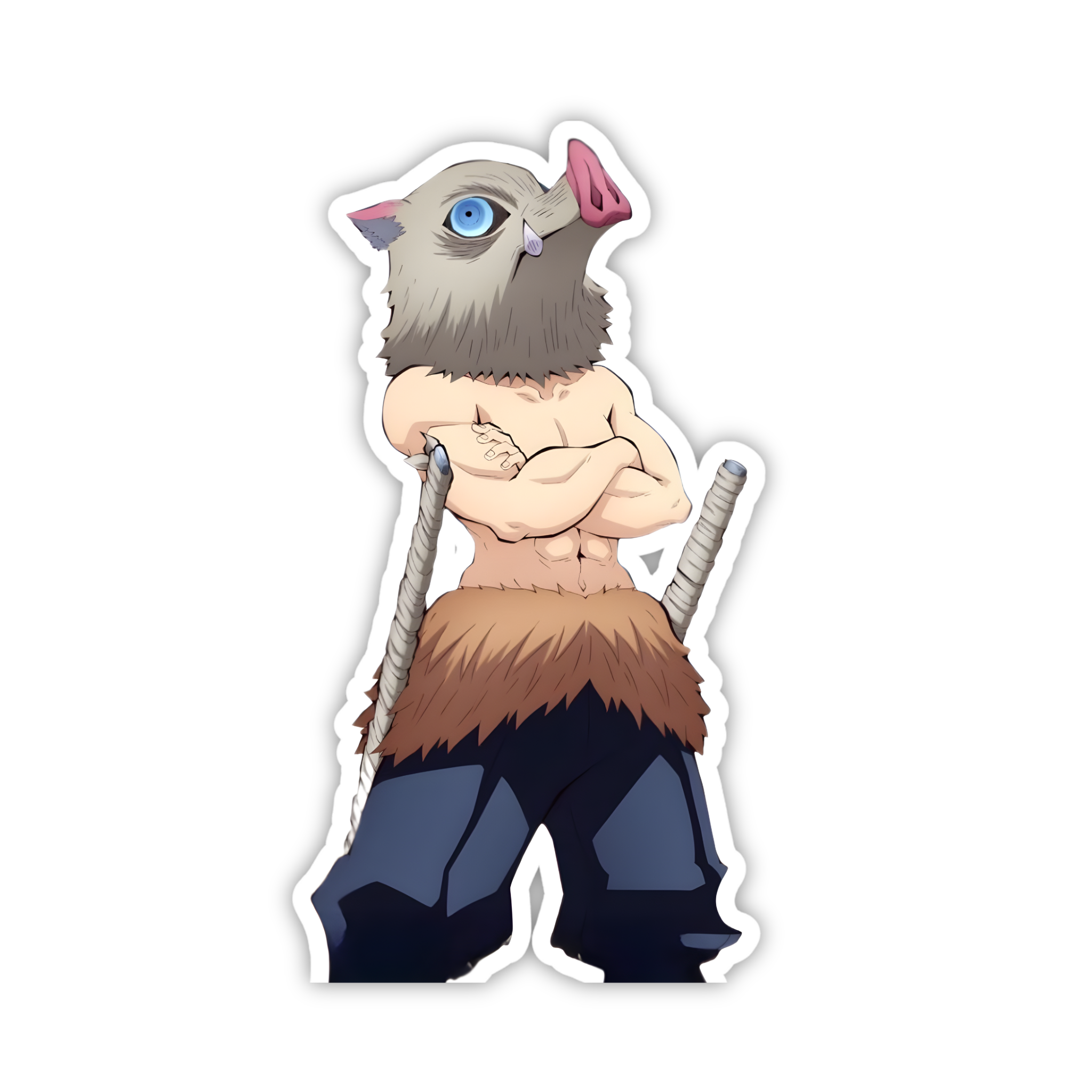Inosuke Hashibira Casual Sticker