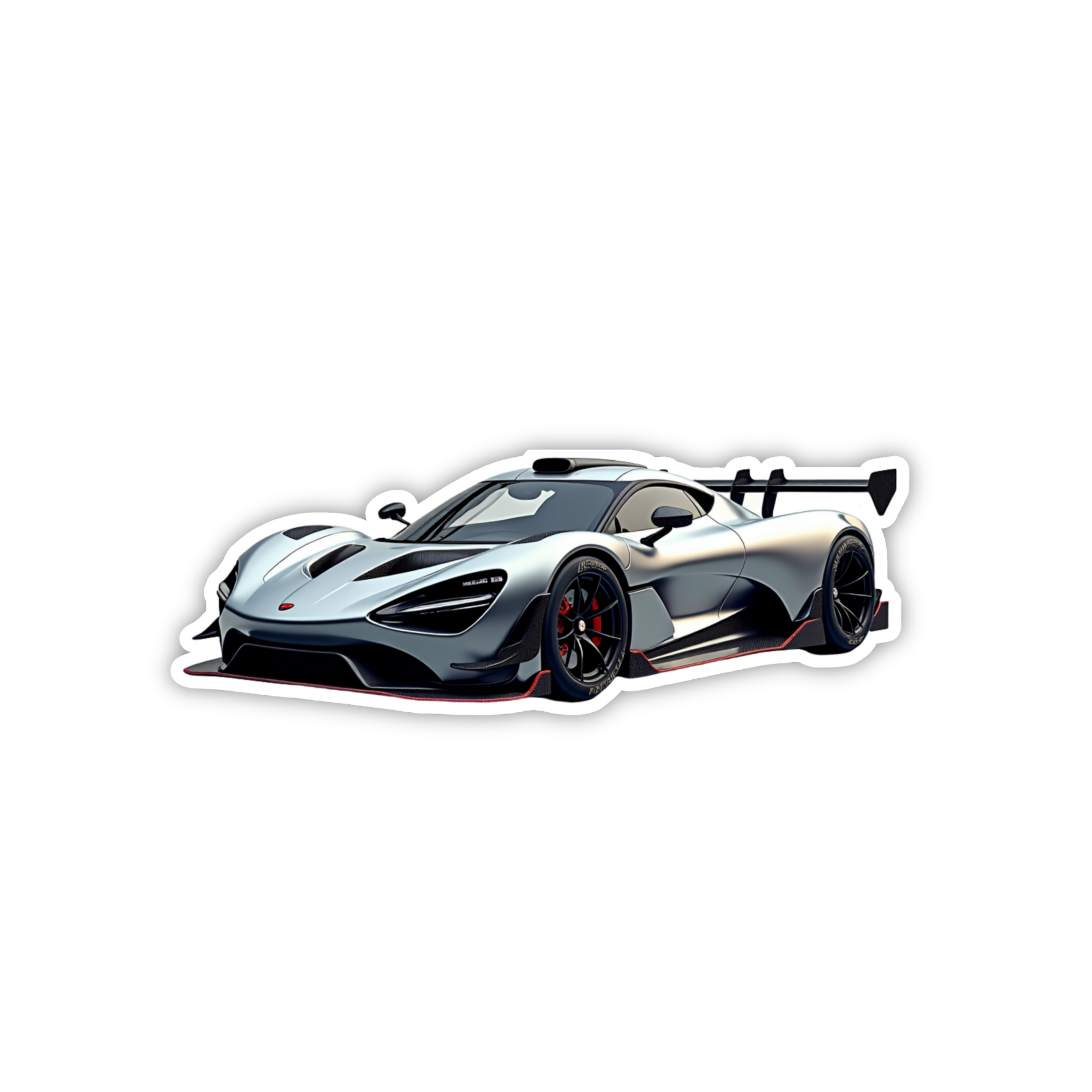Hot Wheels Supercar Design #58 Premium Car Sticker