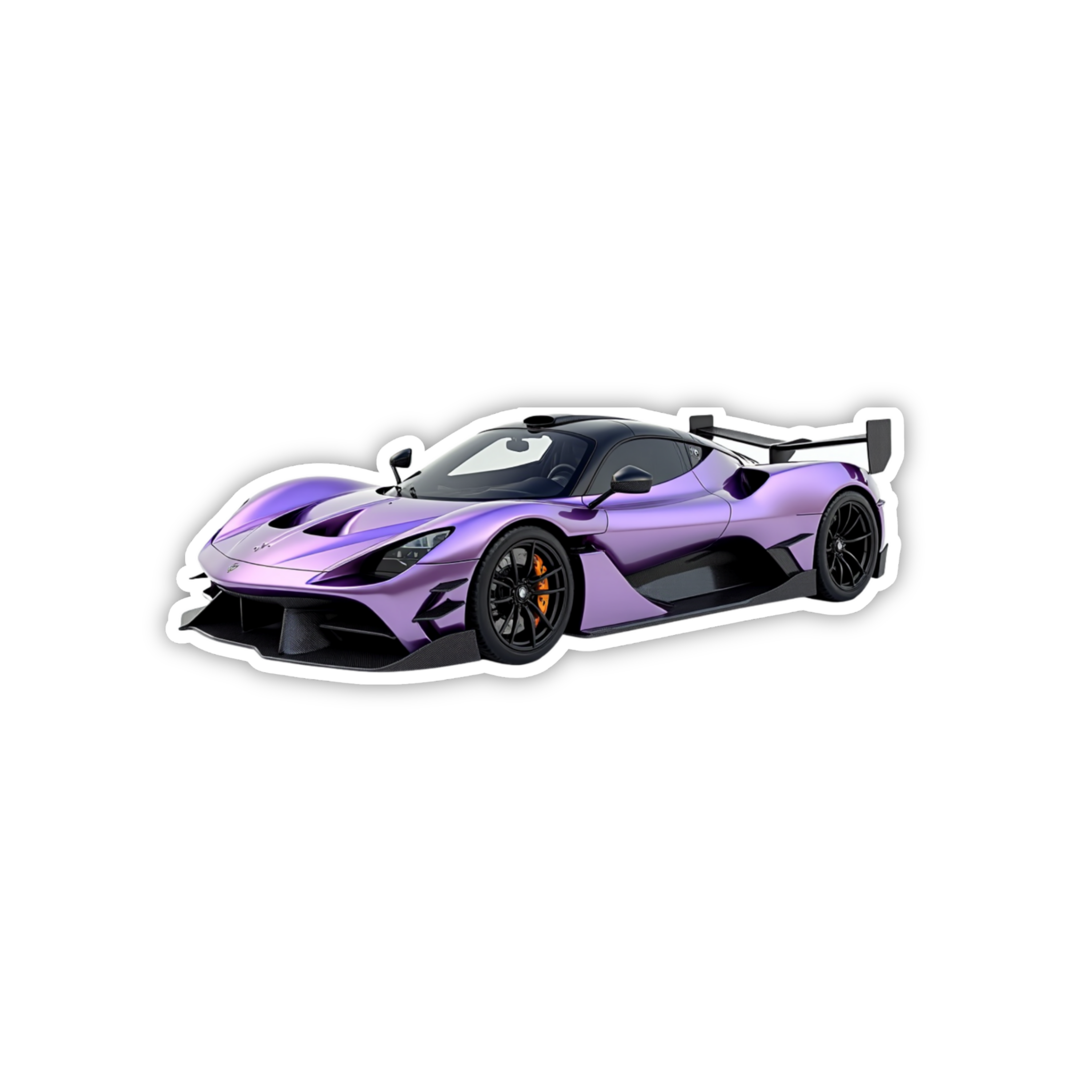 Hot Wheels Supercar Design #59 Premium Car Sticker