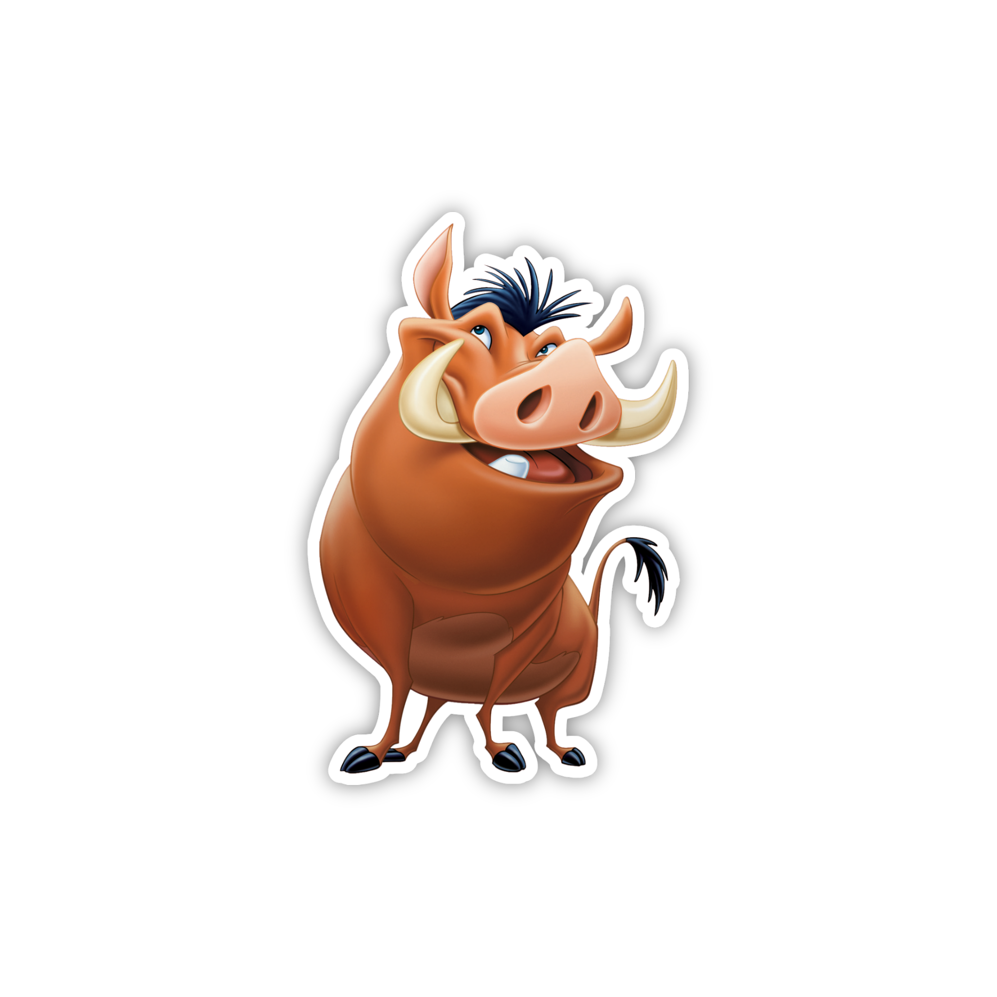 Pumbaa Happy Warthog Sticker