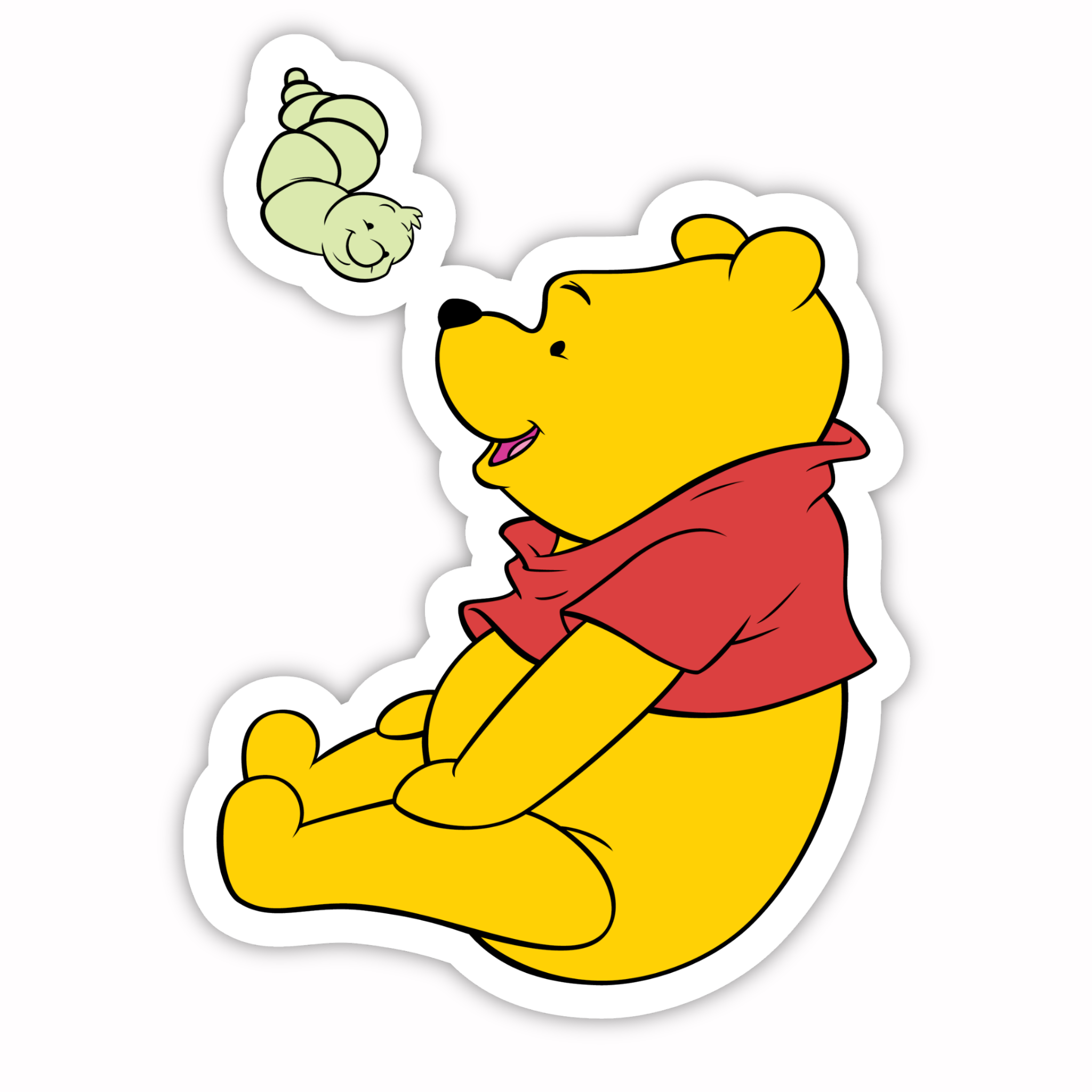 Pooh Honey Smell Sticker