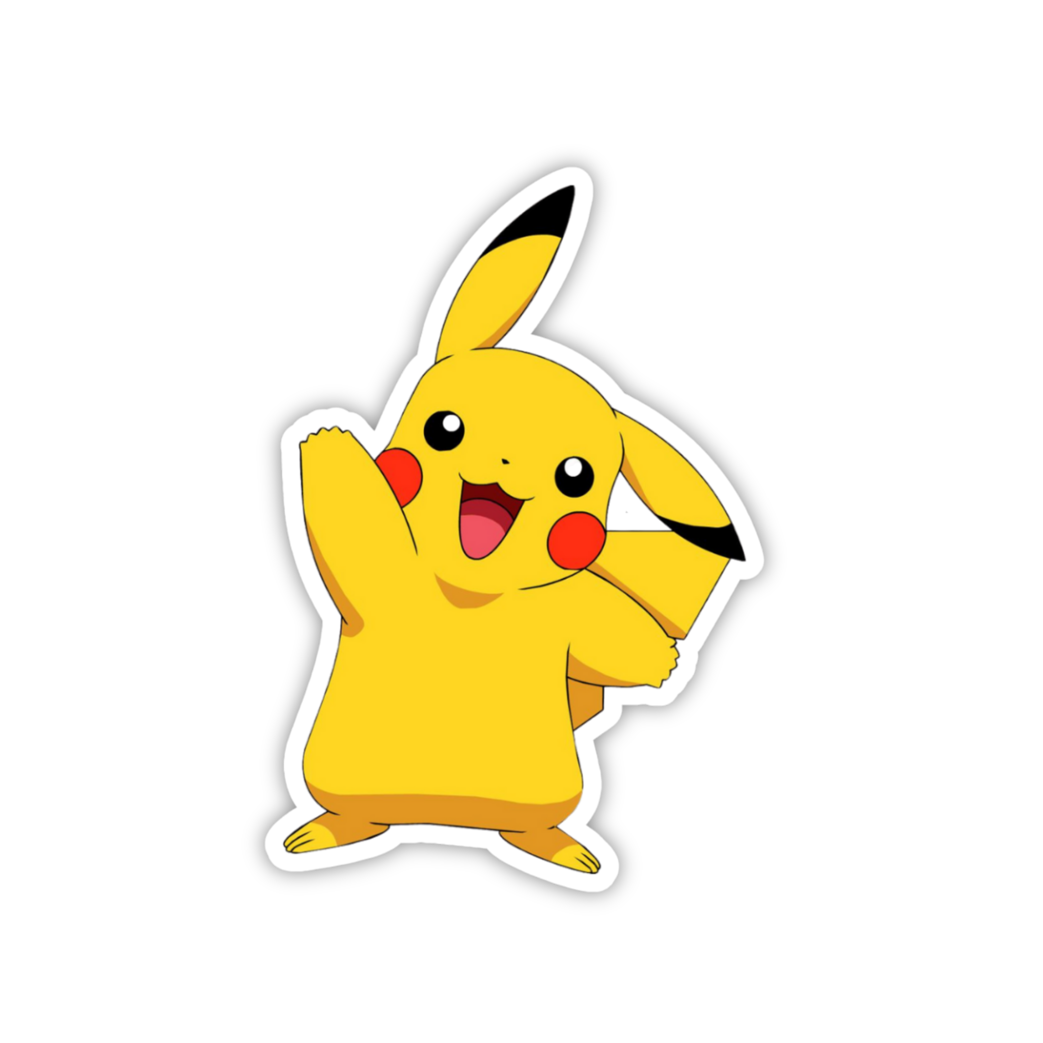 Pikachu Side Smile Sticker