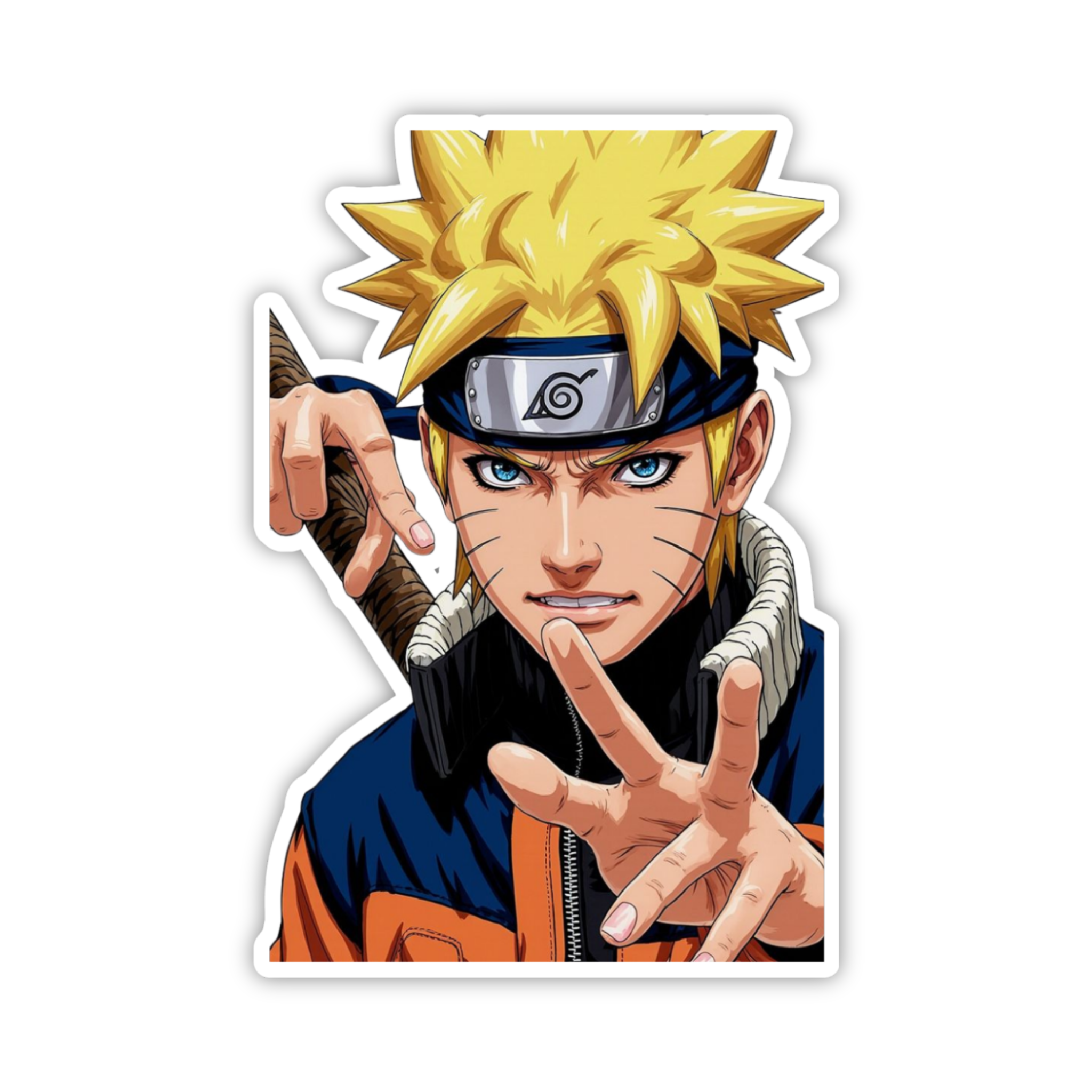 Naruto Anime Crossover Sticker