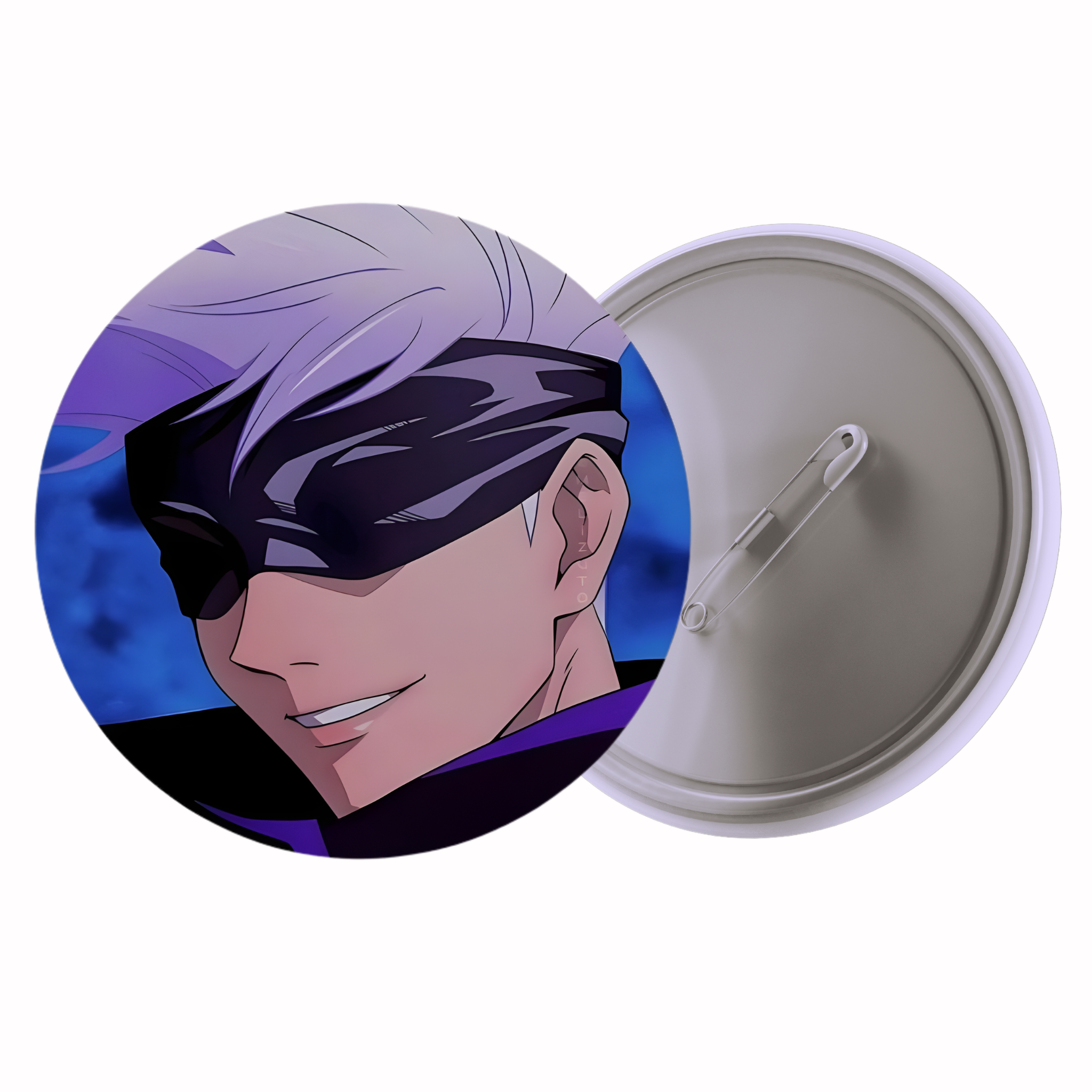 Jujutsu Kaisen Satoru Gojo Close-Up Anime Pin Badge