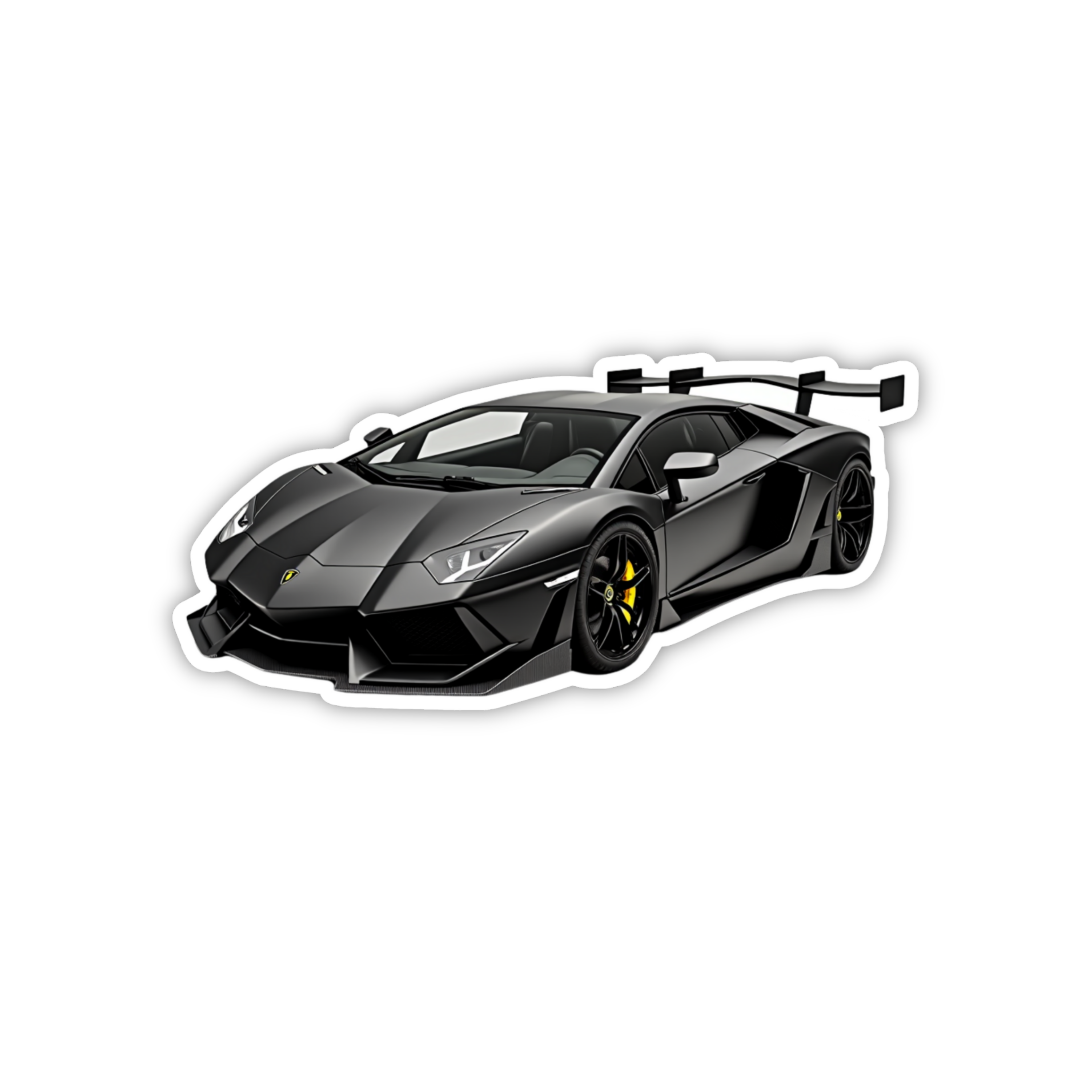 Hot Wheels Supercar Design #60 Premium Car Sticker