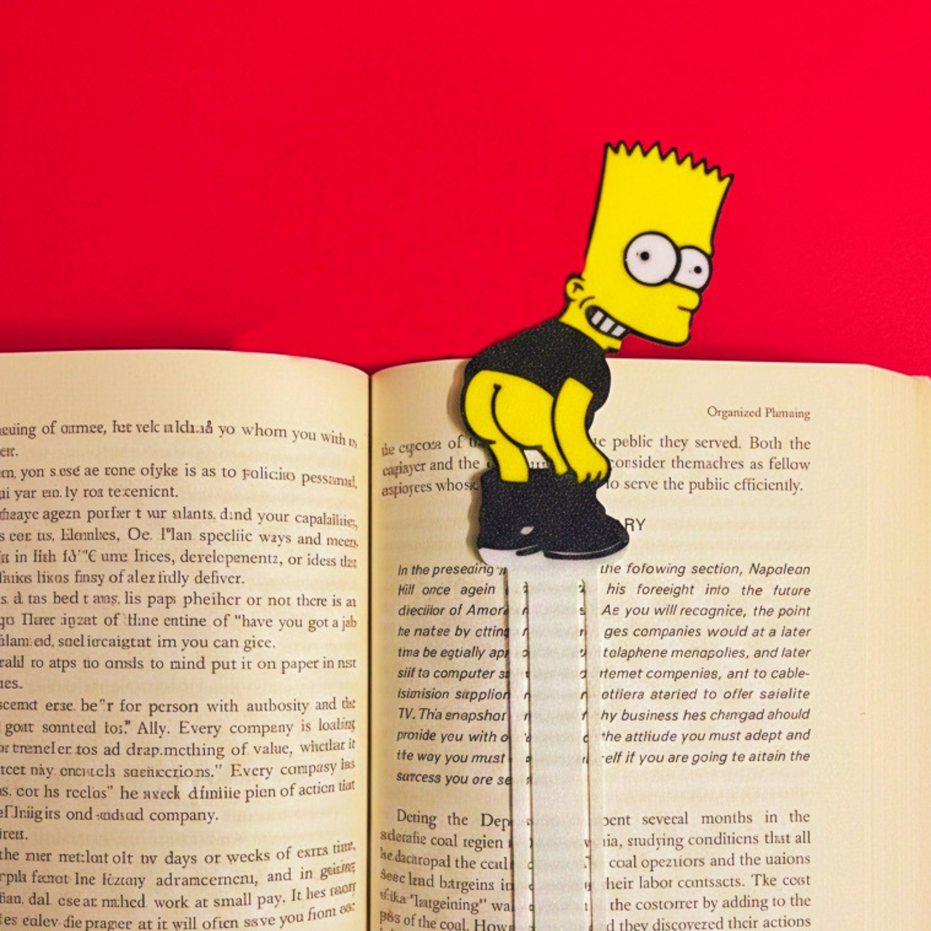Simpsons Bookmark