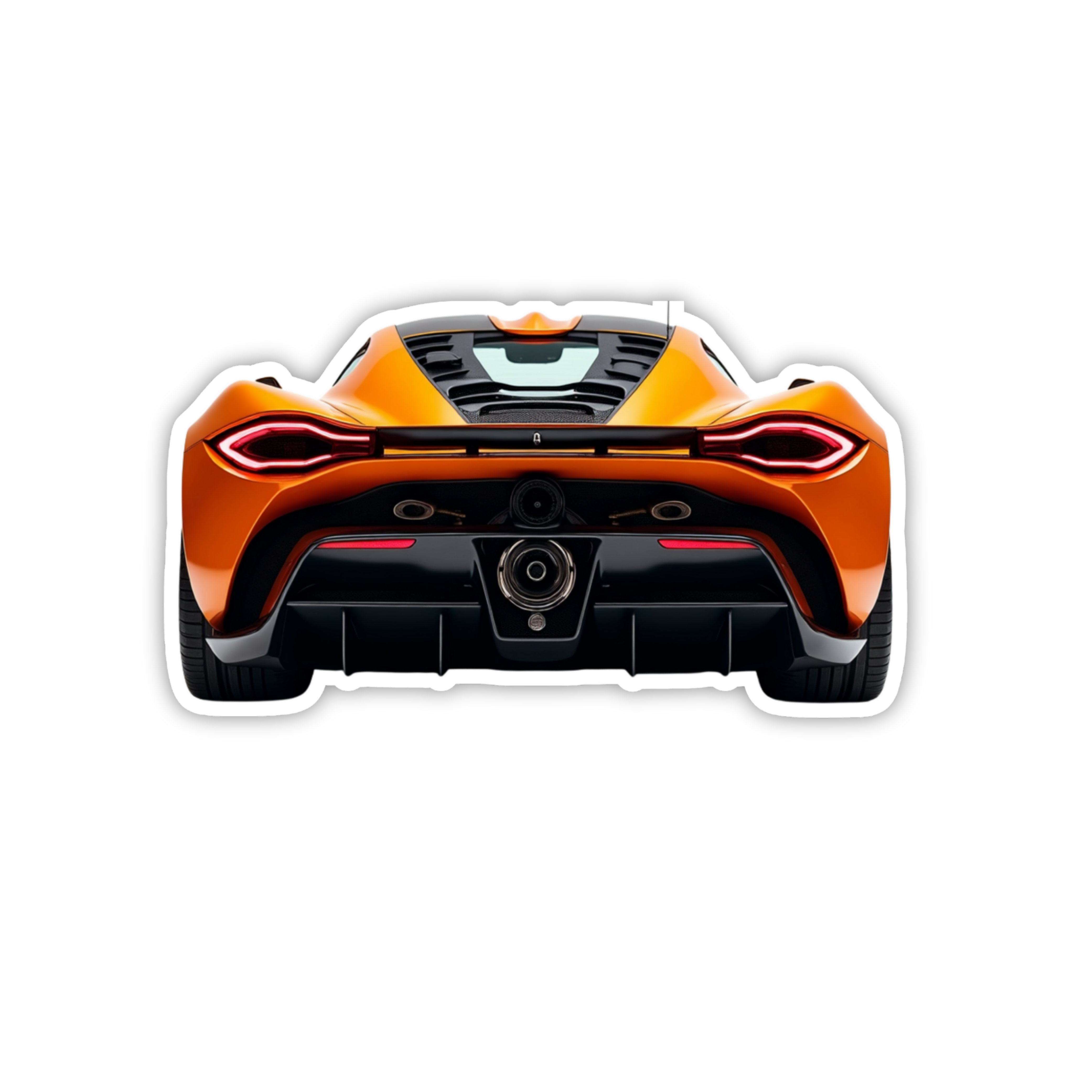Hot Wheels Supercar Design #61 Premium Car Sticker