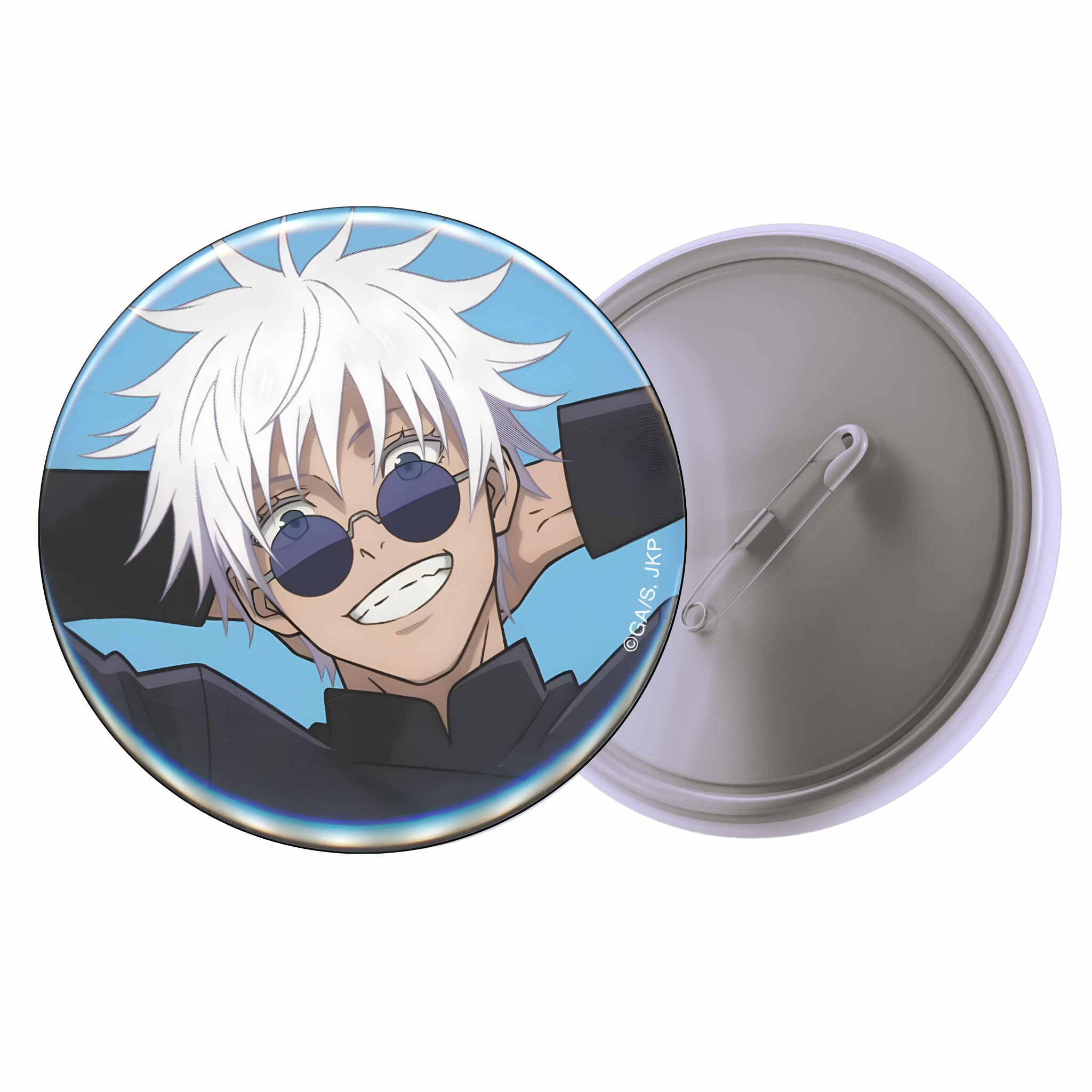 Jujutsu Kaisen Satoru Gojo Sunglasses Anime Pin Badge