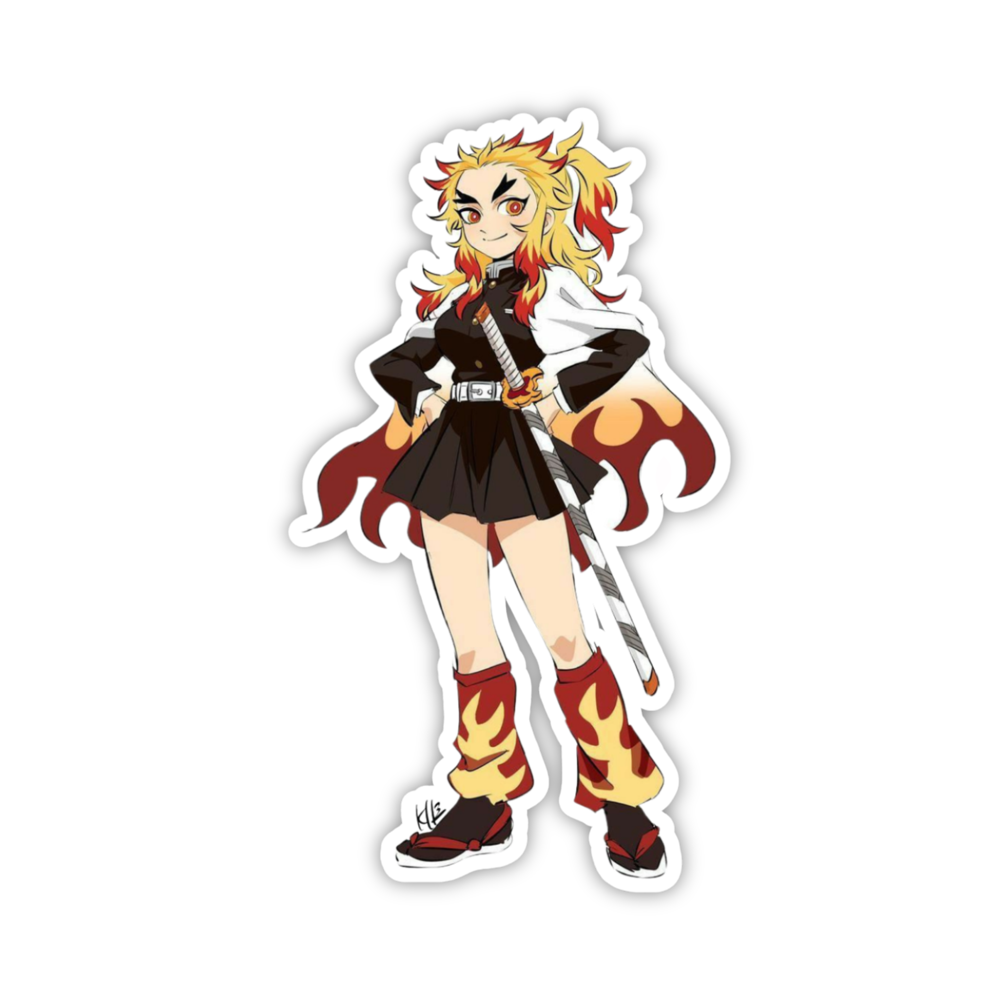 Kyojuro Rengoku Classic Pose Sticker