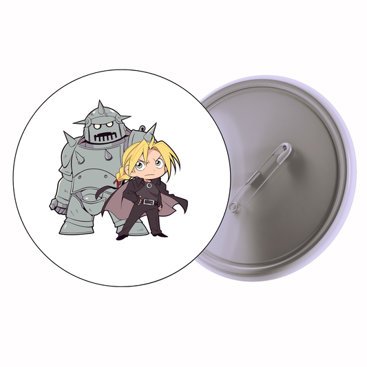 Anime - Luffy – Sitting Pirate Pose Badge