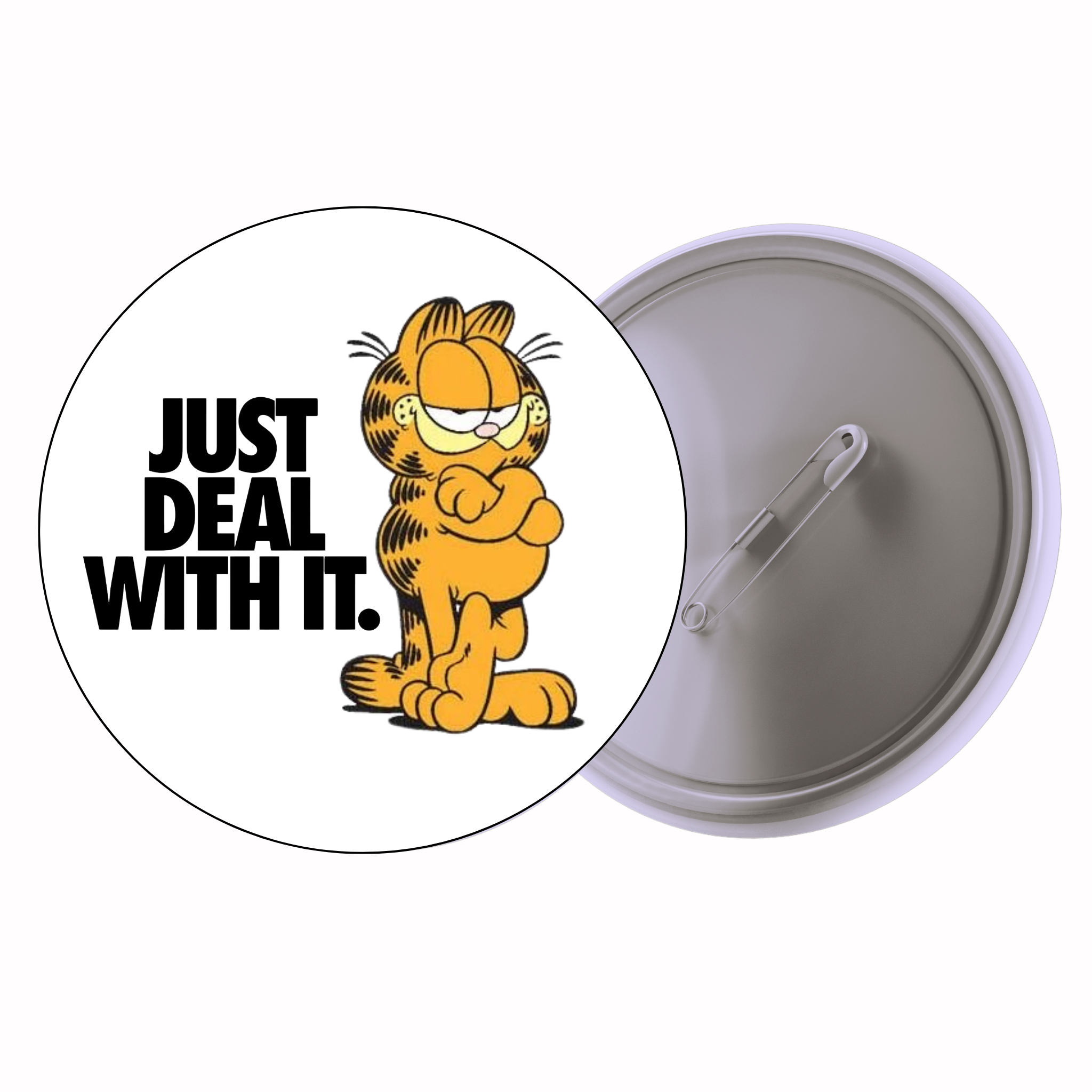 Just Deal With It | Colorful Quote Badge