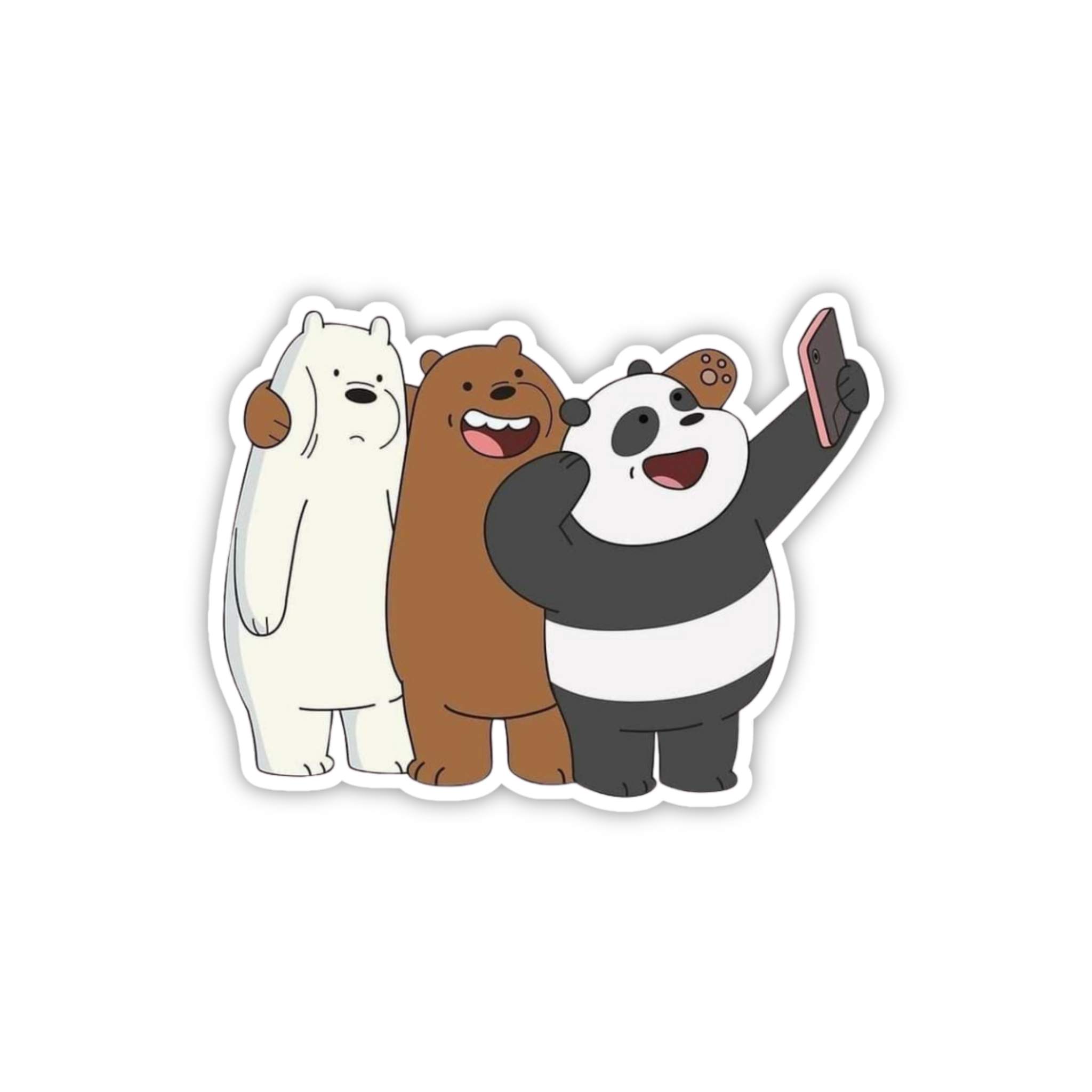 Happy Bear Mini Fridge Magnet | Desk & Fridge Decor