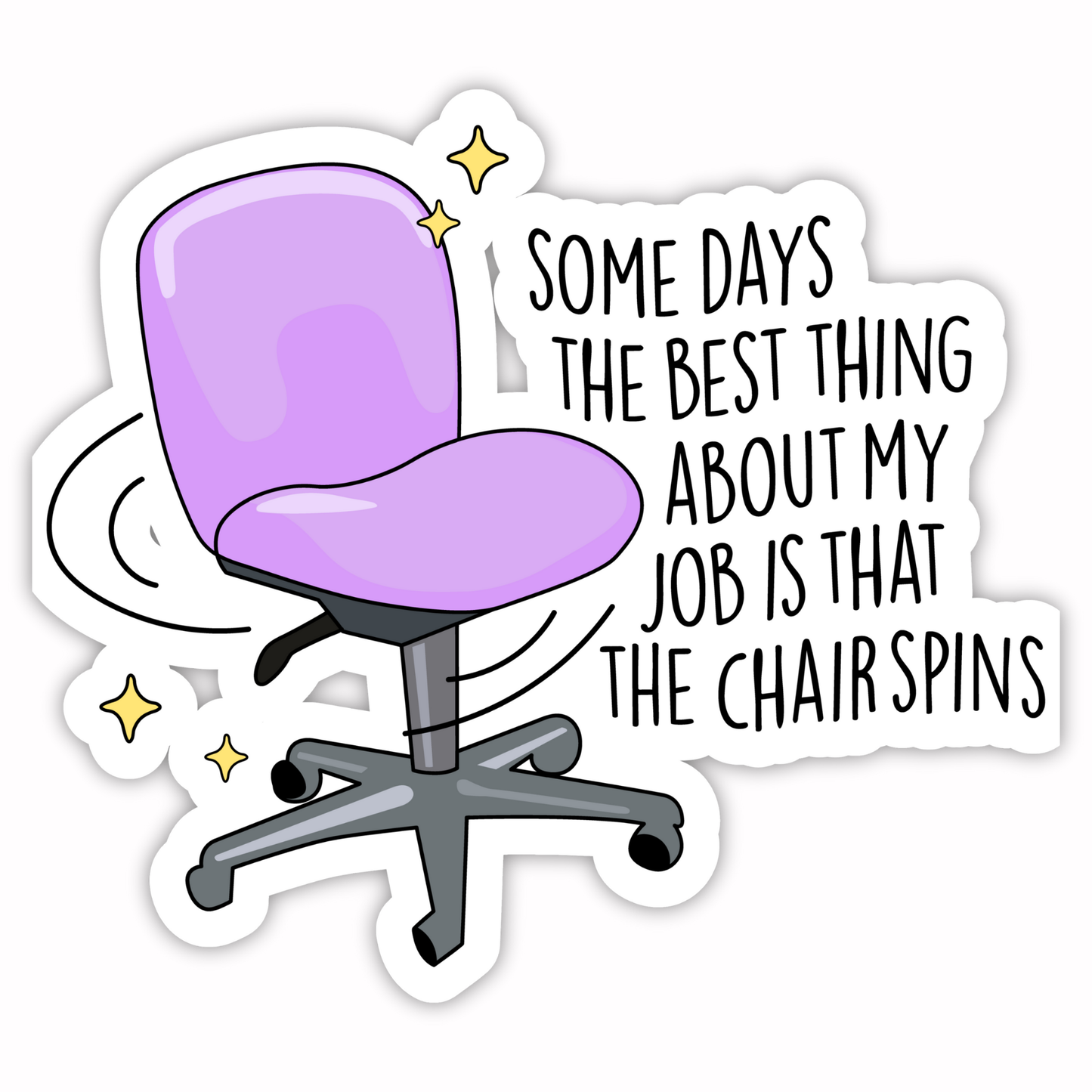 Workplace Stickers - News Flash Don’t Care