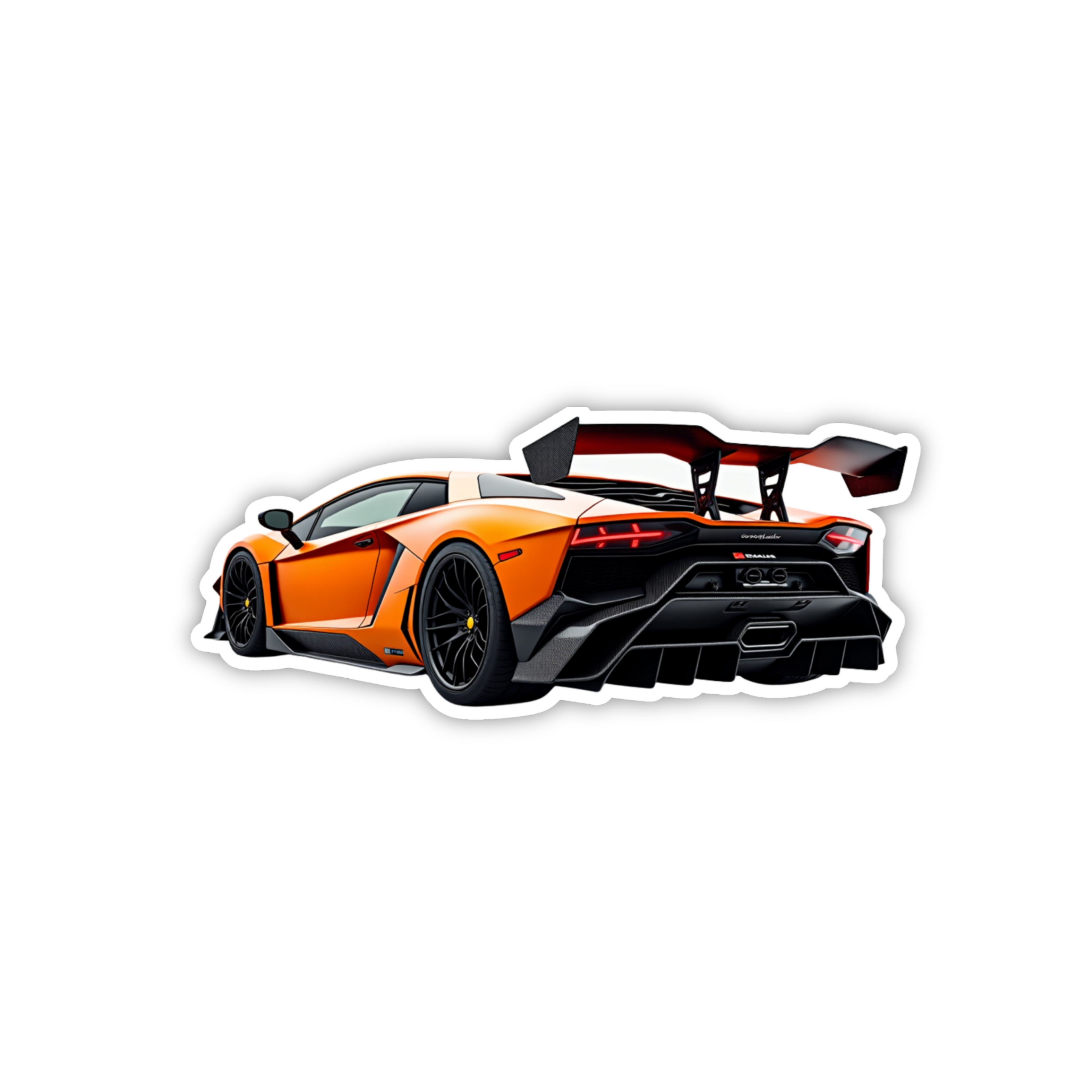 Hot Wheels Supercar Design #67 Premium Car Sticker